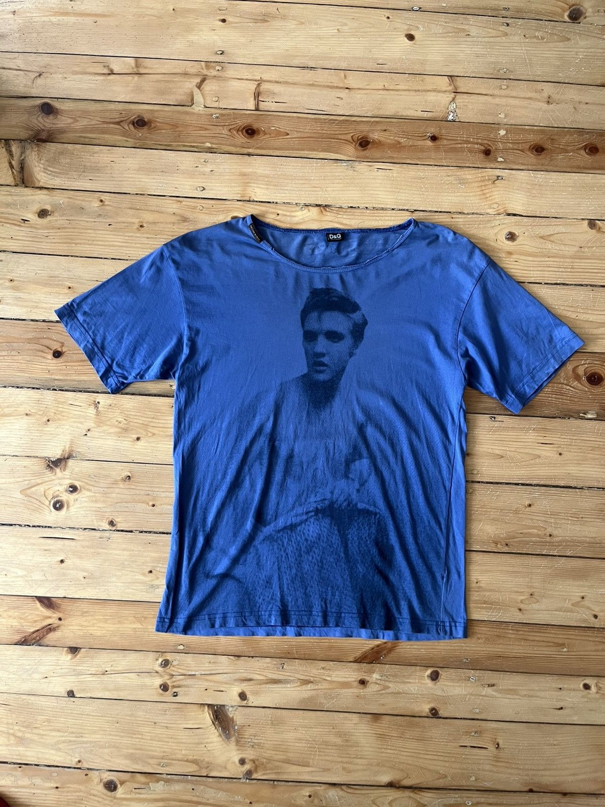 Band Tees Vintage Dolce & Gabbana x Elvis Presley rock tshirt D&G Size US XL / EU 56 / 4 - 1 Thumbnail