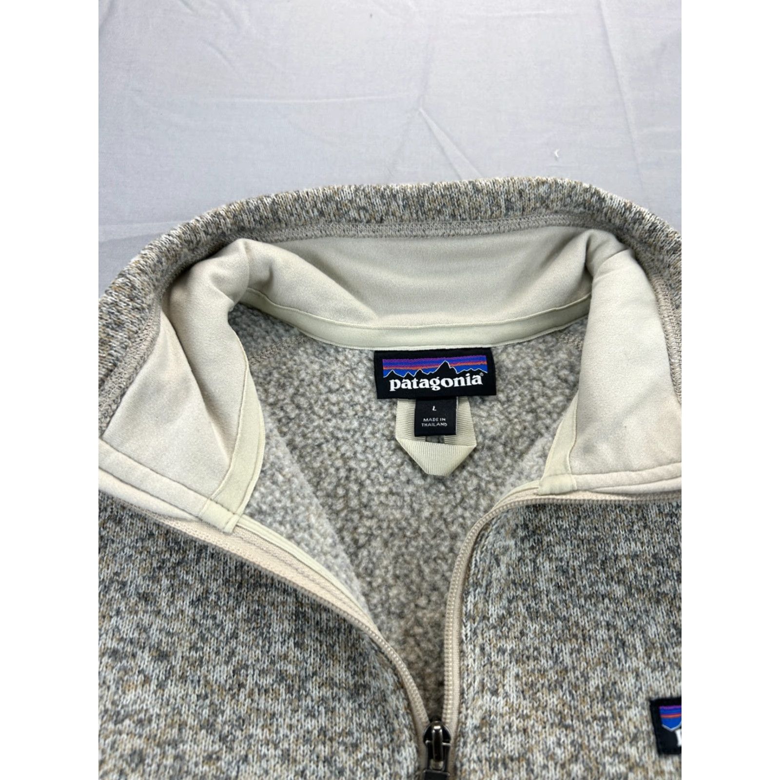 Patagonia Patagonia Fleece Pullover Women's L Gray Better Sweater Regular Raglan Sleeve Winter Casual Sweater Pullover Size L / US 10 / IT 46 - 3 Thumbnail