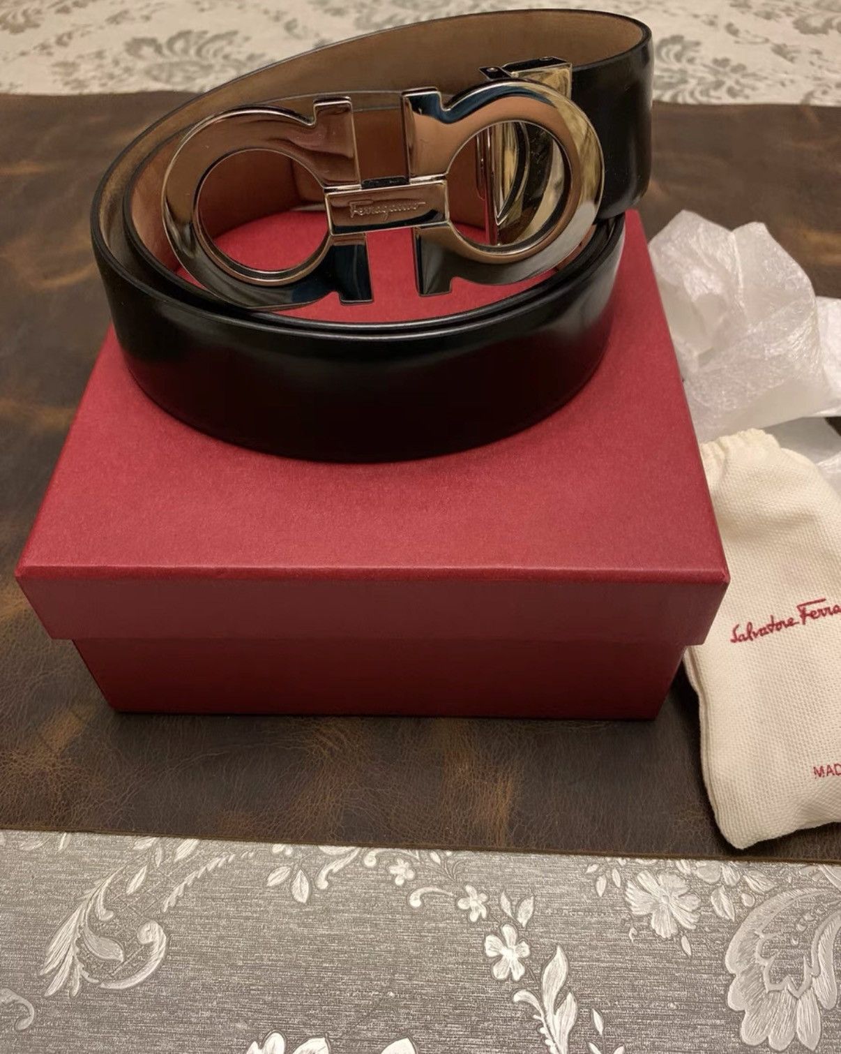 Salvatore Ferragamo Ferragamo Men's Belt K16 Size ONE SIZE - 1 Thumbnail