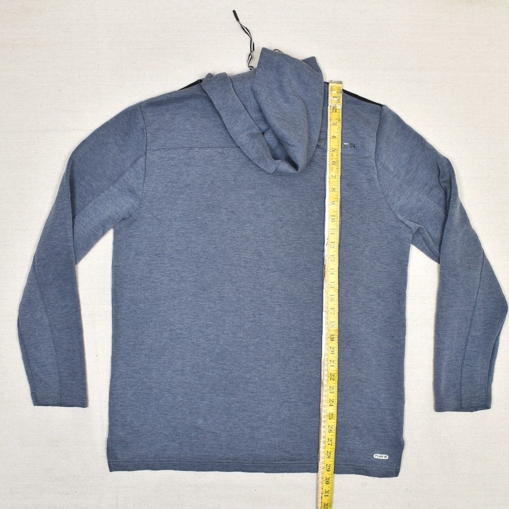 Spyder Spyder Active Men's Pullover Hoodie Sweater Polyester Blue Size L Pockets Solid Size US L / EU 52-54 / 3 - 5 Thumbnail