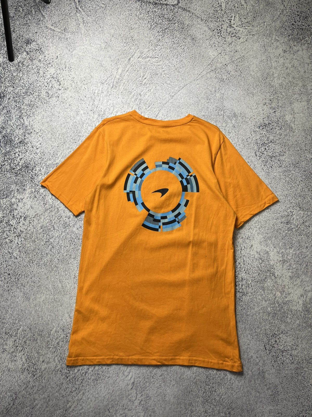 Vintage Mclaren big logo Orange t-shirt tee 90s racing moto rare Size US M / EU 48-50 / 2 - 2 Thumbnail
