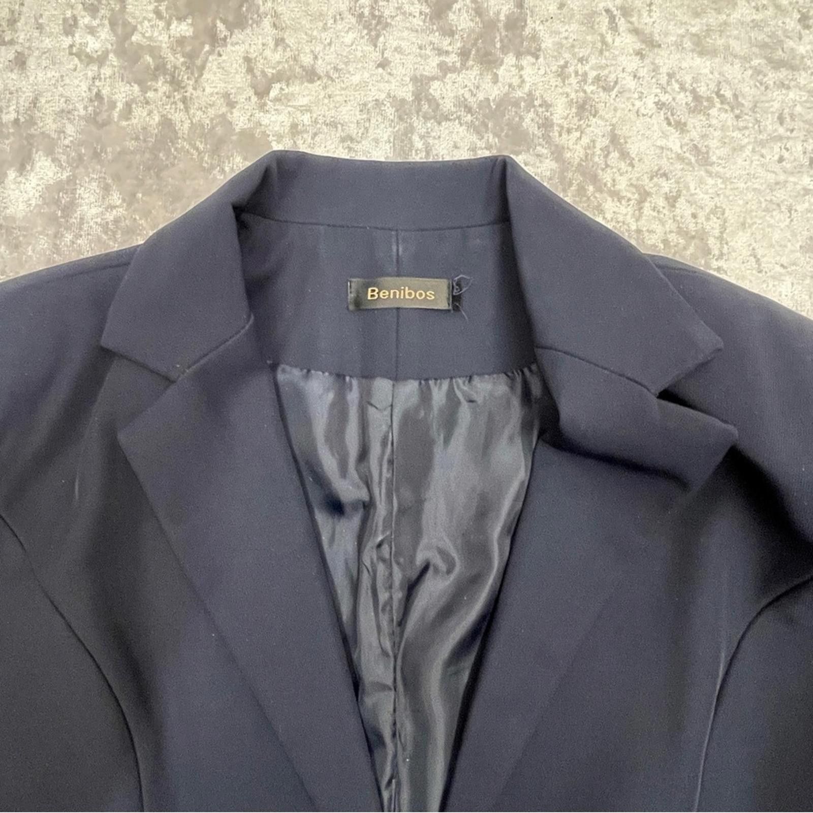 Other Cute Benibos Women's Navy Blazer size 6 Size M / US 6-8 / IT 42-44 - 4 Thumbnail