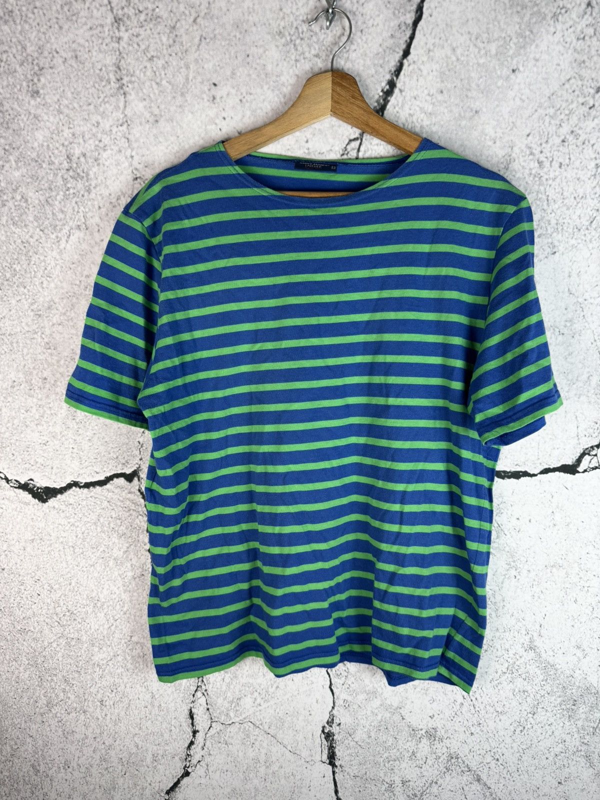 Saint James Vintage Saint James Stripe T-Shirt Made in France Size US M / EU 48-50 / 2 - 1 Thumbnail
