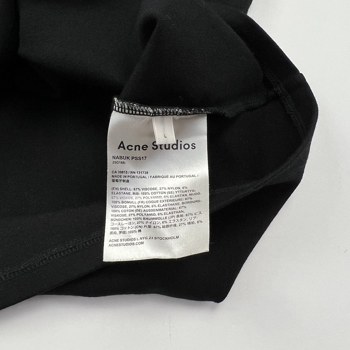 Acne Studios Acne Studios Nabuk SS17 Polo Size US L / EU 52-54 / 3 - 5 Thumbnail