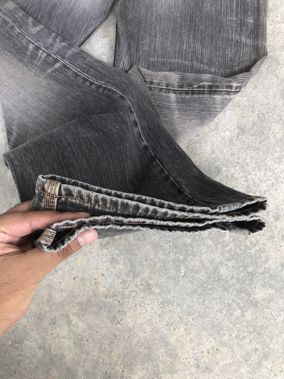 Edwin Japanese Edwin Exclusive Distressed Jeans Size US 33 - 13 Thumbnail
