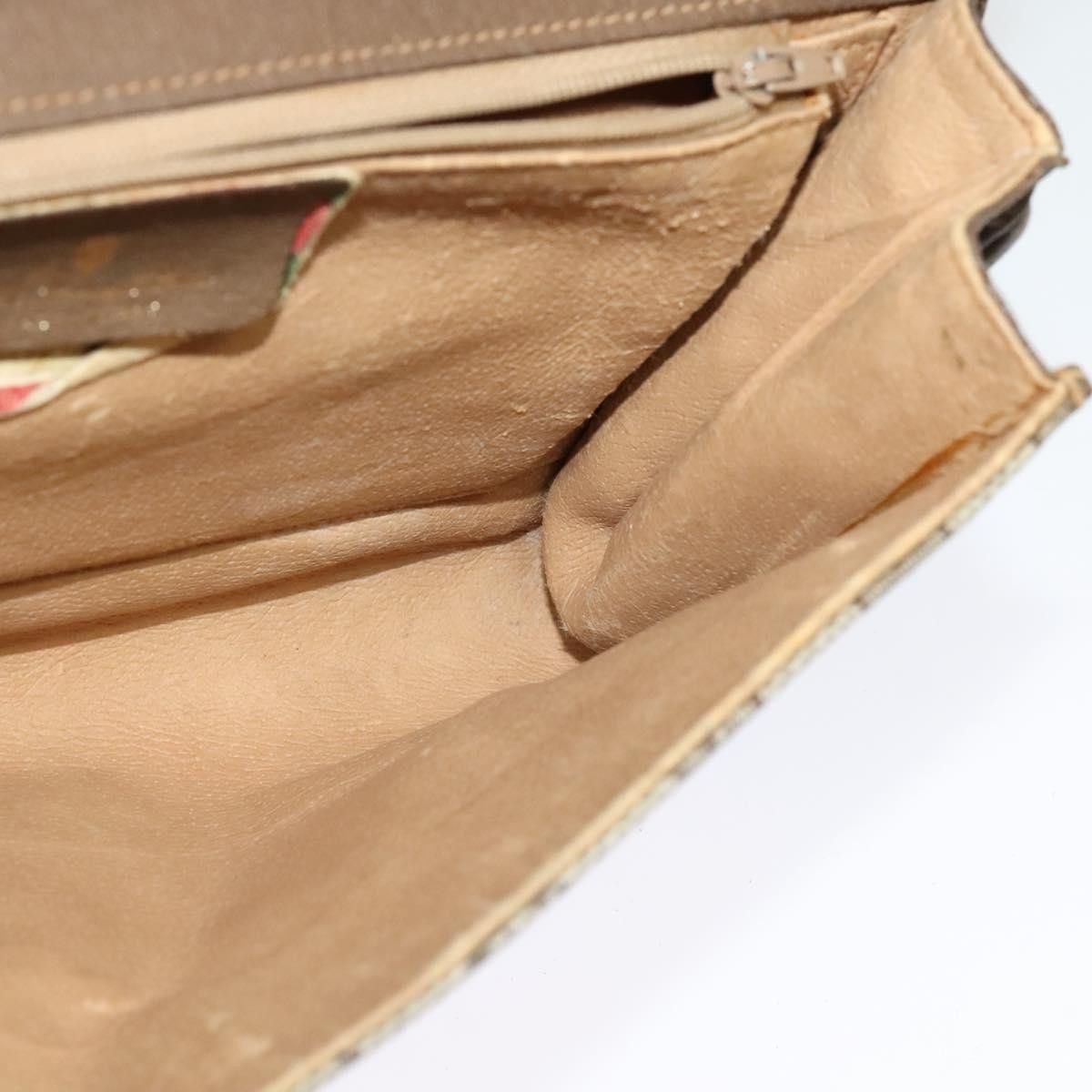 Gucci GUCCI GG Supreme Shoulder Bag Pvc Beige Gold 94 02 050 Size ONE SIZE - 18 Thumbnail