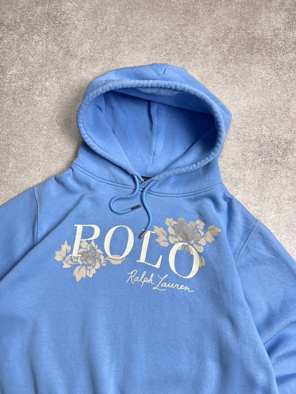 Polo Ralph Lauren × Vintage Vintage Polo Ralph Lauren Flower Boxy Hoodie Y2K XL Size US XL / EU 56 / 4 - 3 Thumbnail
