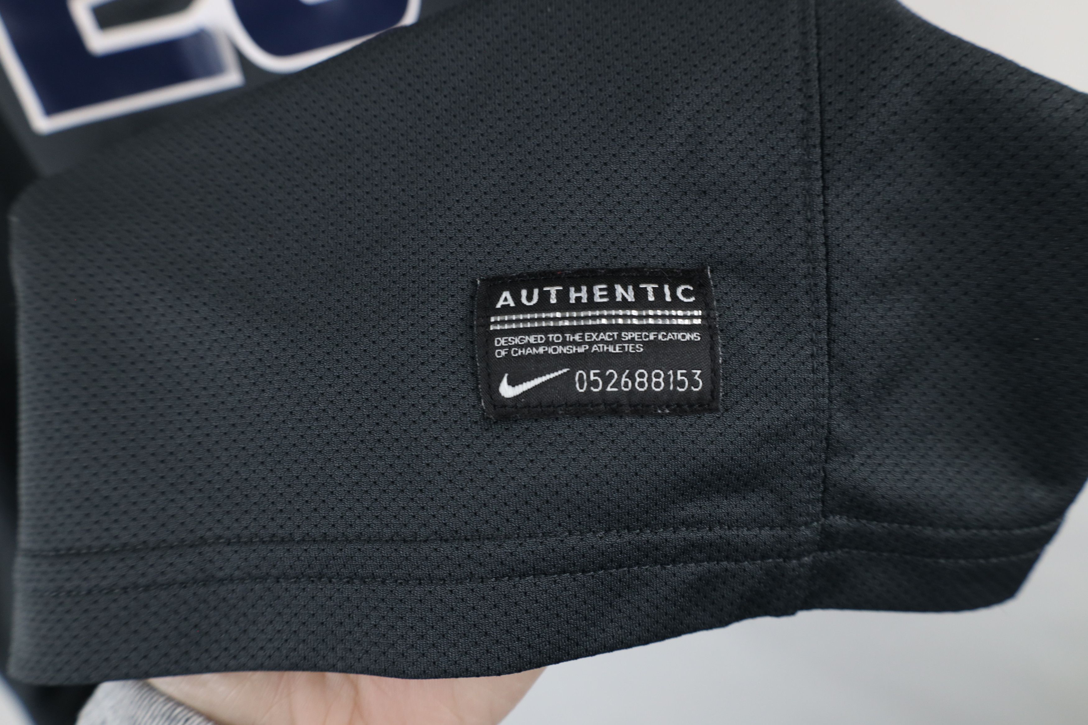 Nike × Vintage Nike Game Worn University of Toledo Soccer Jersey Gray #28 Size US S / EU 44-46 / 1 - 9 Thumbnail