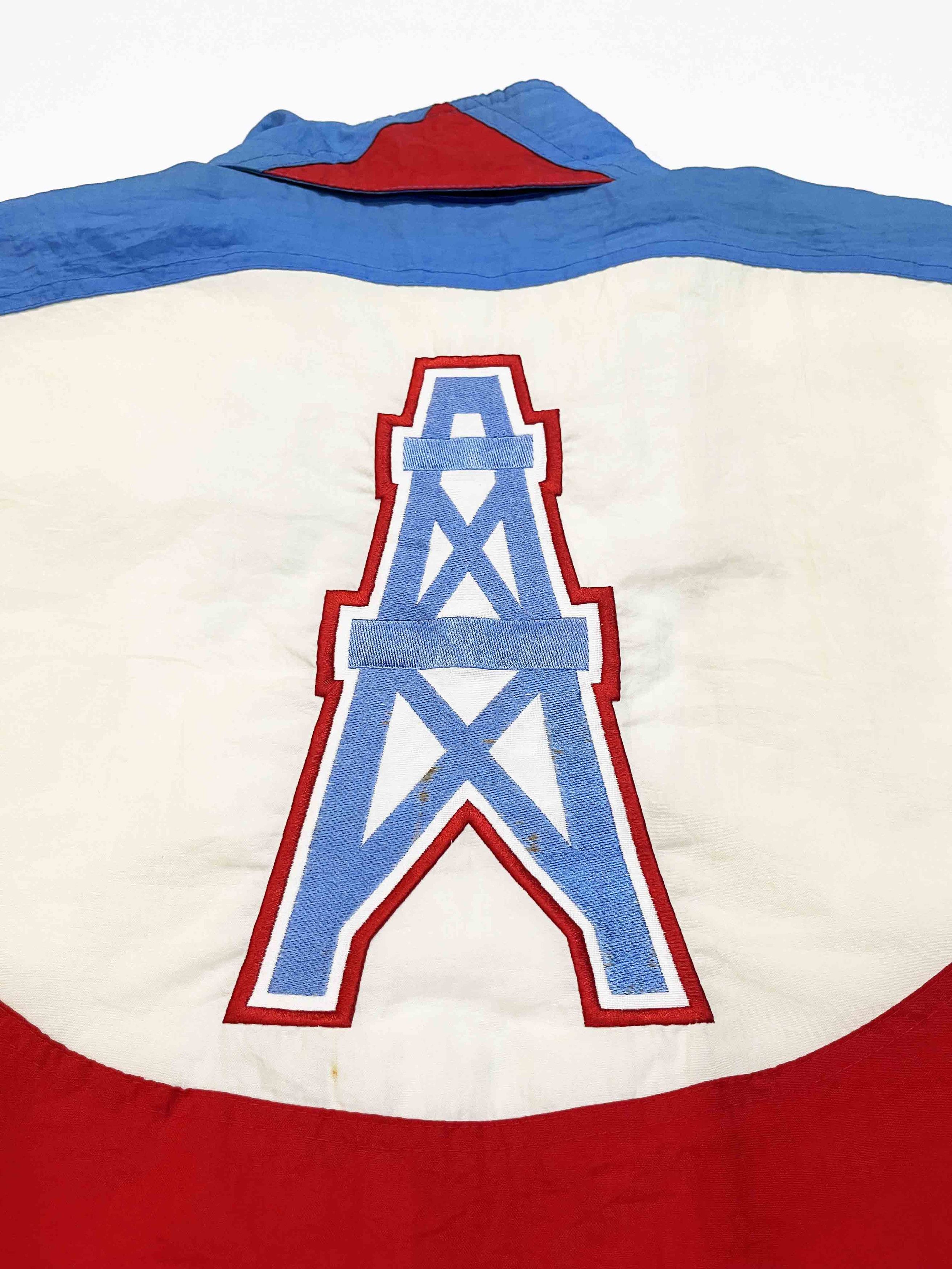 Apex One × NFL × Vintage Vintage Apex One NFL Houston Oilers Football Full Zip Jacket Size US M / EU 48-50 / 2 - 7 Thumbnail