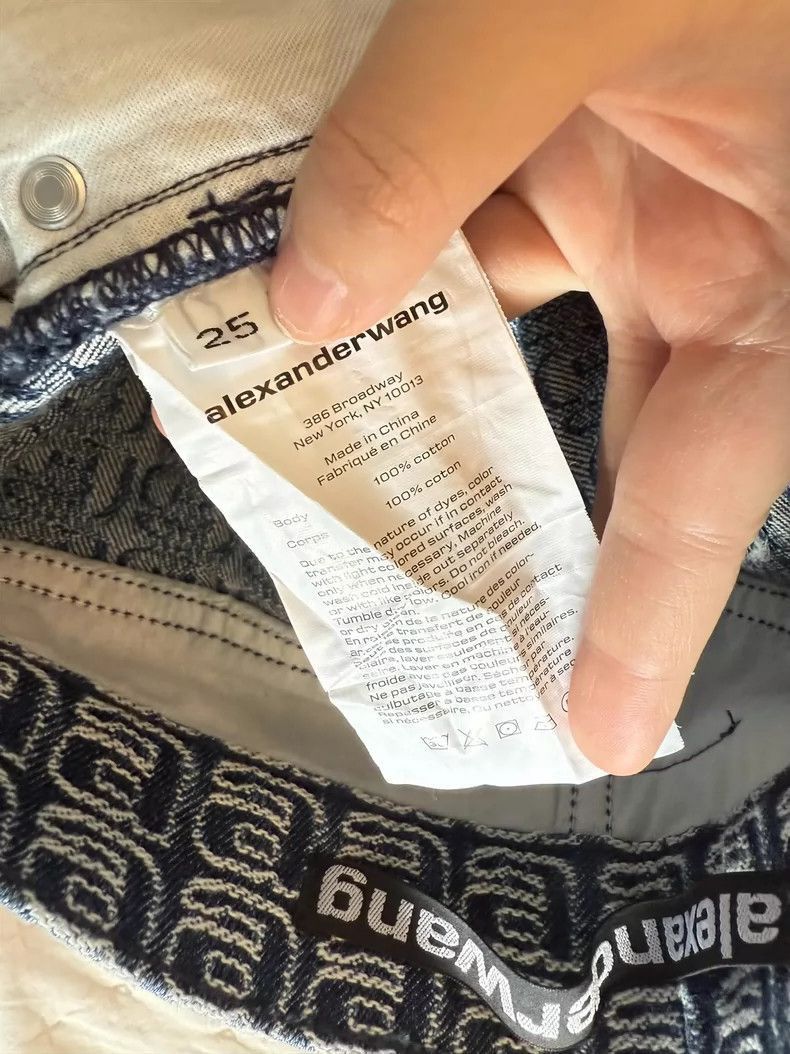 Alexander Wang Alexander Wang High-Waisted Flared Jeans- Size 25" / US 0 / IT 36 - 5 Thumbnail