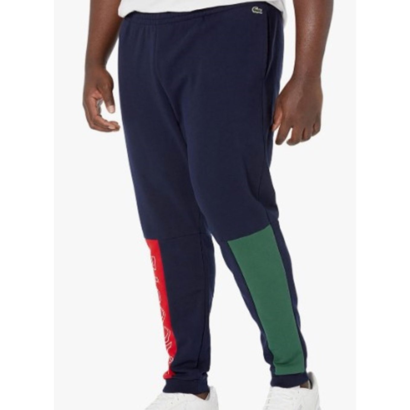 Lacoste Lacoste Color Joggers On Side Leg Navy Blue/Green/Red 3XL Size US 42 / EU 58 - 1 Thumbnail