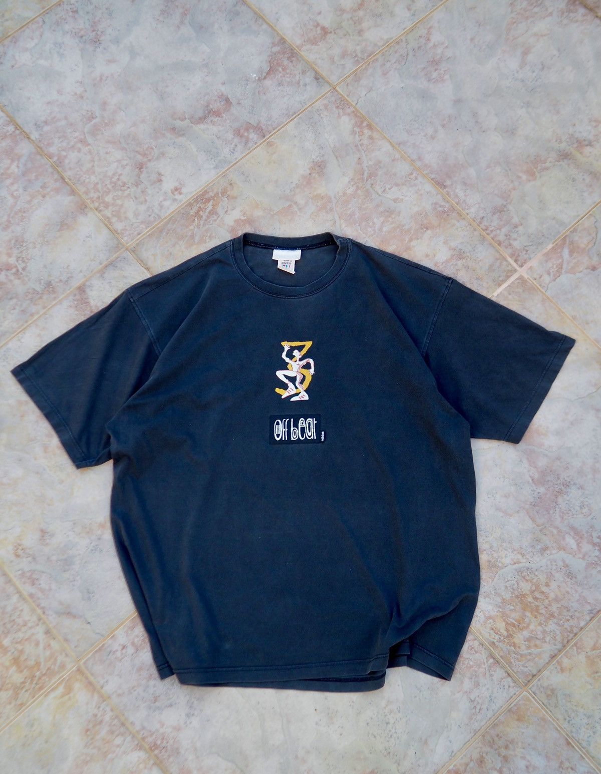Adidas Vintage 90’s Adidas Off beat T-Shirt, XL, rare find Size US XL / EU 56 / 4 - 1 Thumbnail