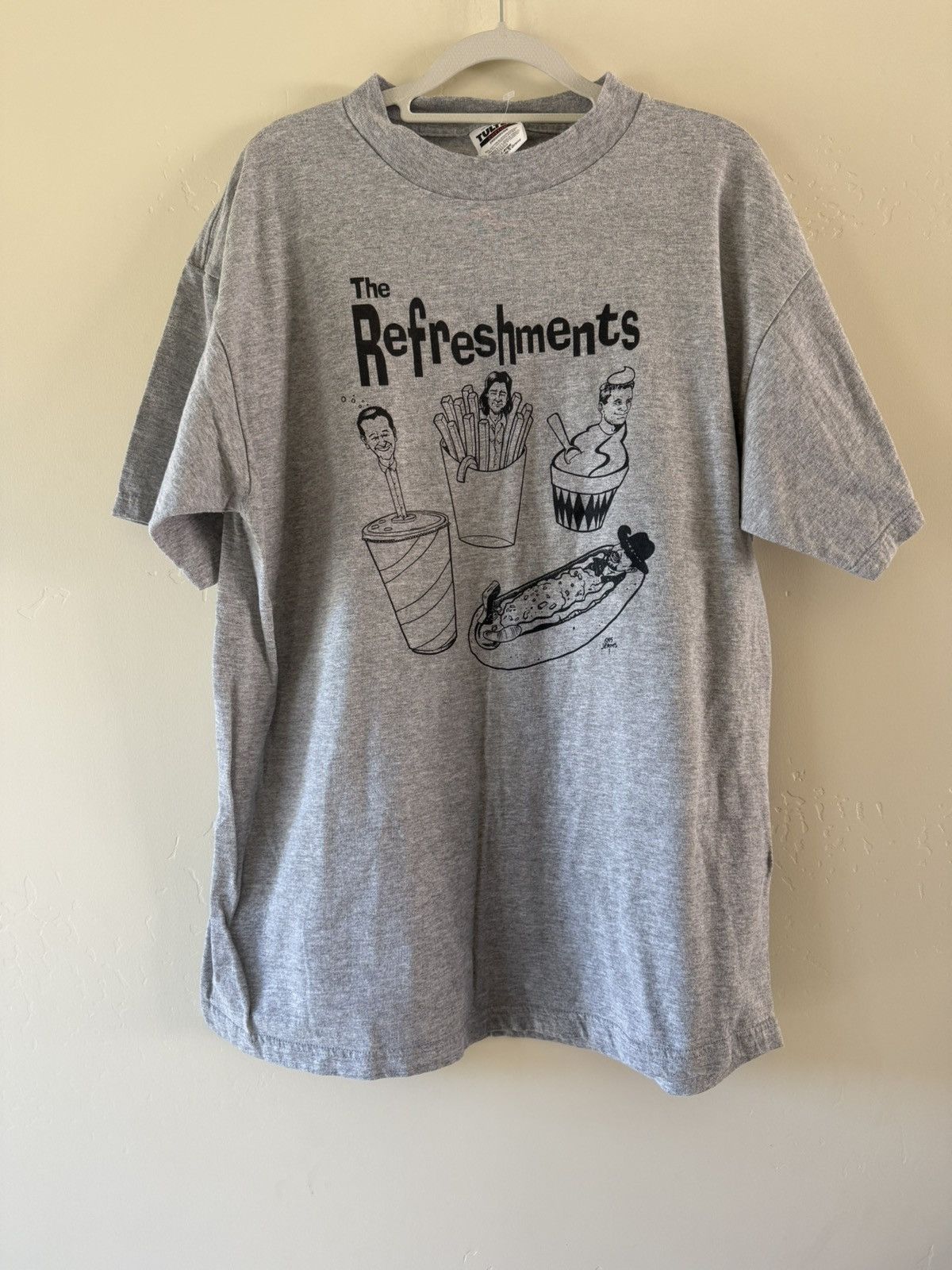 Vintage Vintage The Refreshments Tour Tee Size US XL / EU 56 / 4 - 1 Thumbnail
