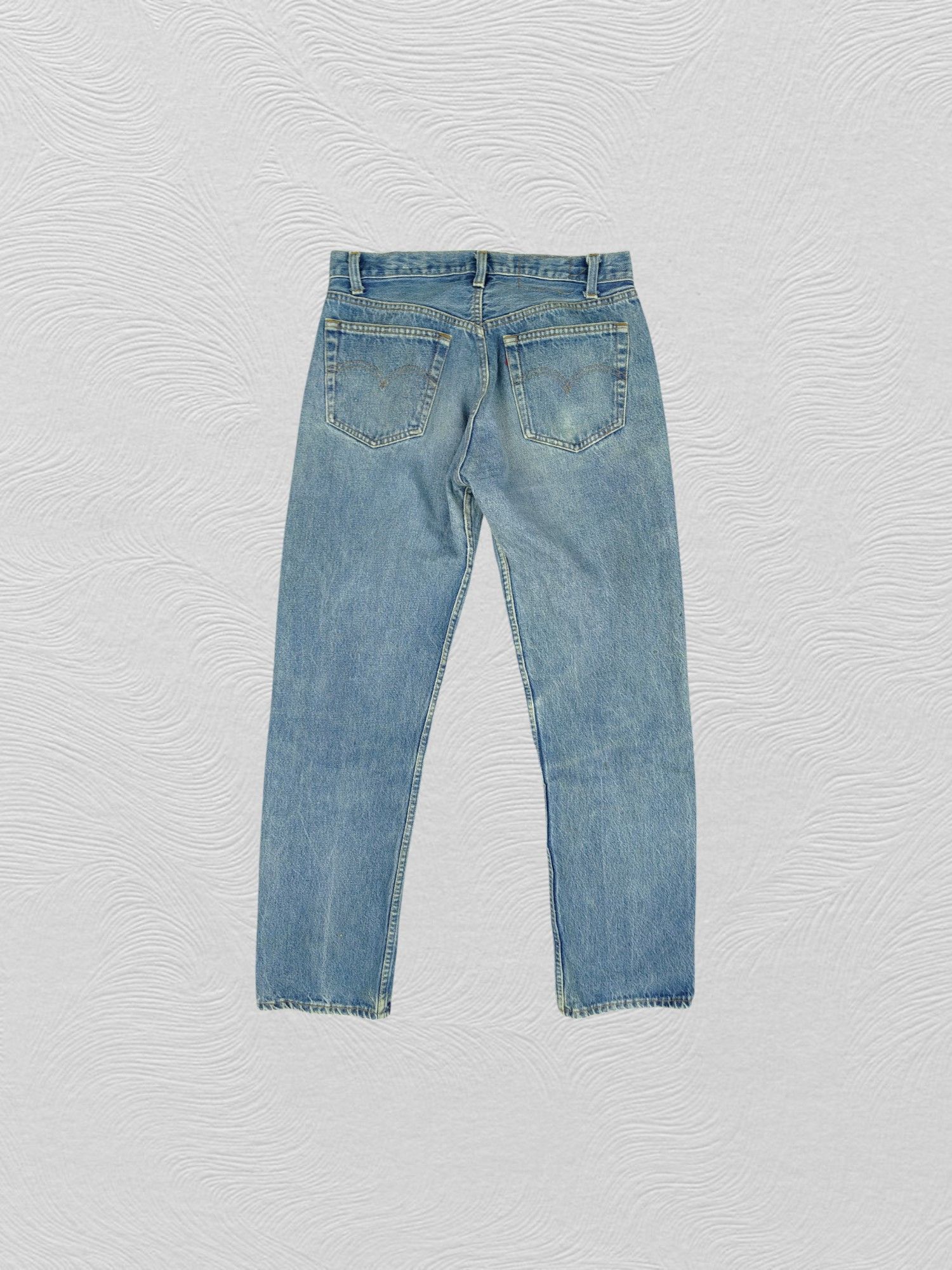 Levi's 80s Blue Vintage Levi's 501 Distressed Denim 31 x 30 -JN090 Size US 31 - 2 Thumbnail