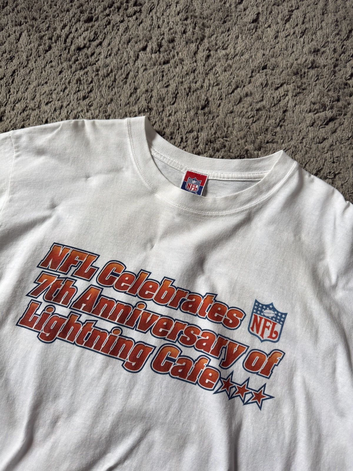 NFL Vintage NFL Aniversarry T Shirt Made In USA Size US L / EU 52-54 / 3 - 3 Thumbnail