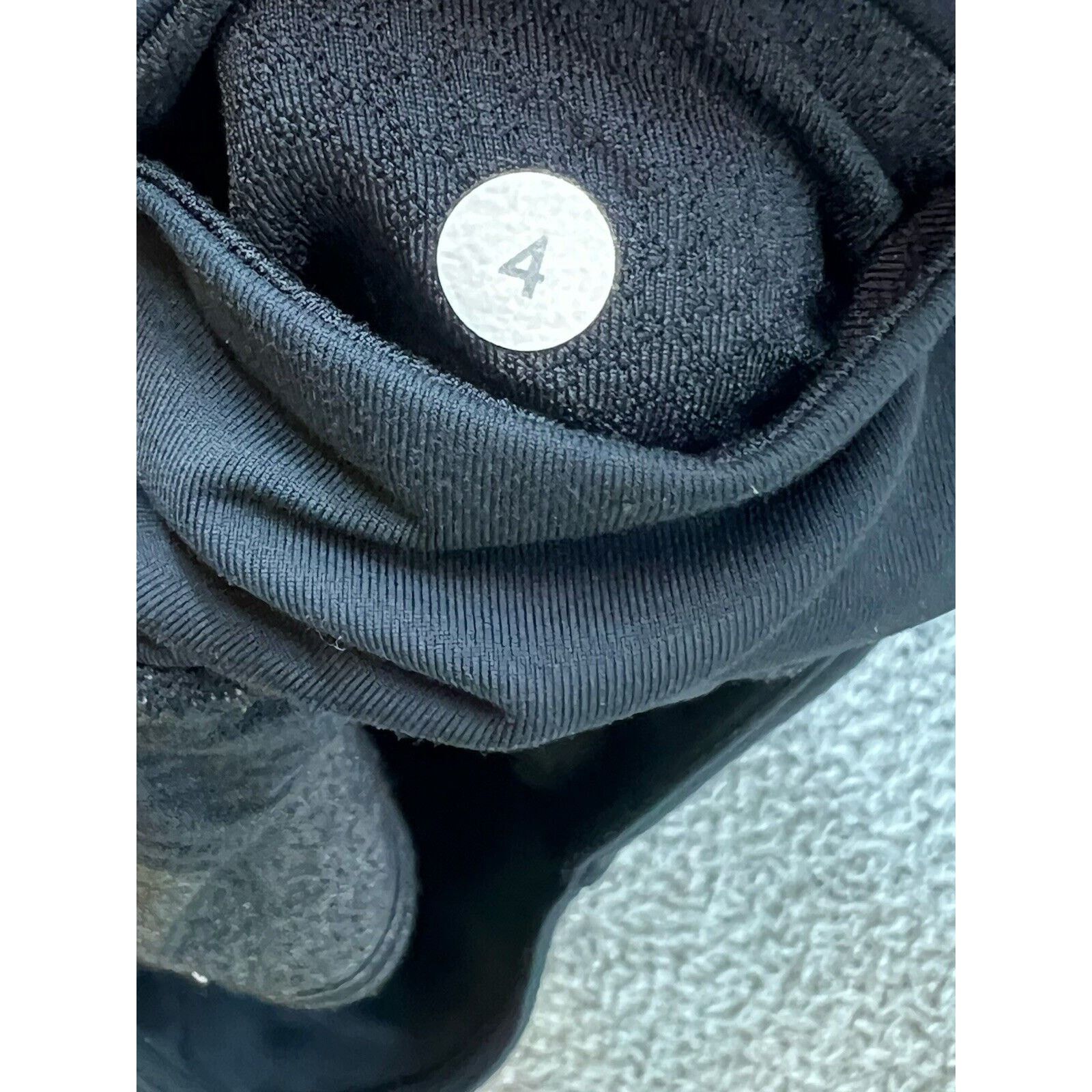 Lululemon Lululemon Shorts Sz 4 Gray Rouching String Ties Inner Briefs Size 27" / US 4 / IT 40 - 3 Thumbnail
