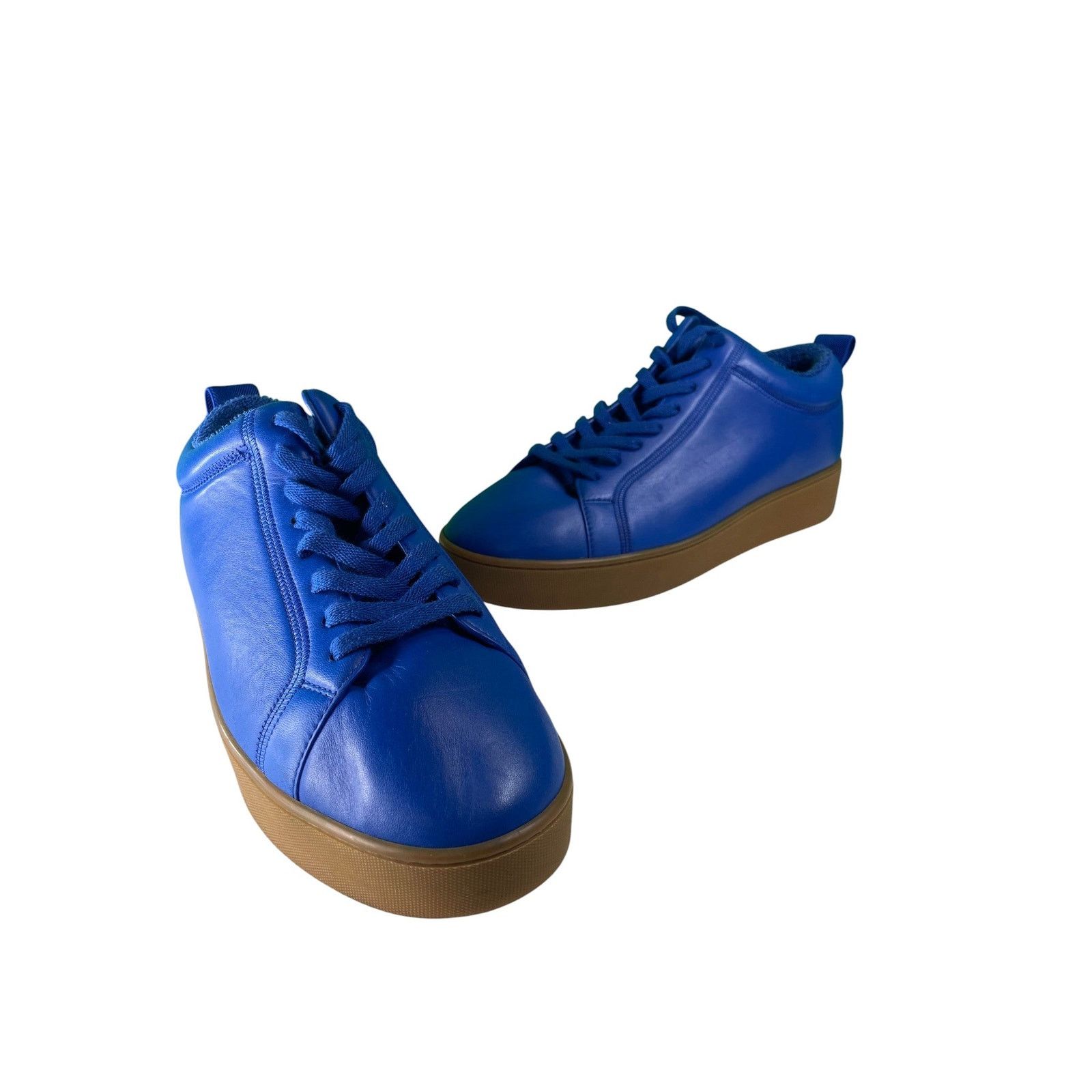 Bottega Veneta Bottega Veneta 'Quilt' Blue Sneakers Size US 11 / EU 44 - 2 Thumbnail