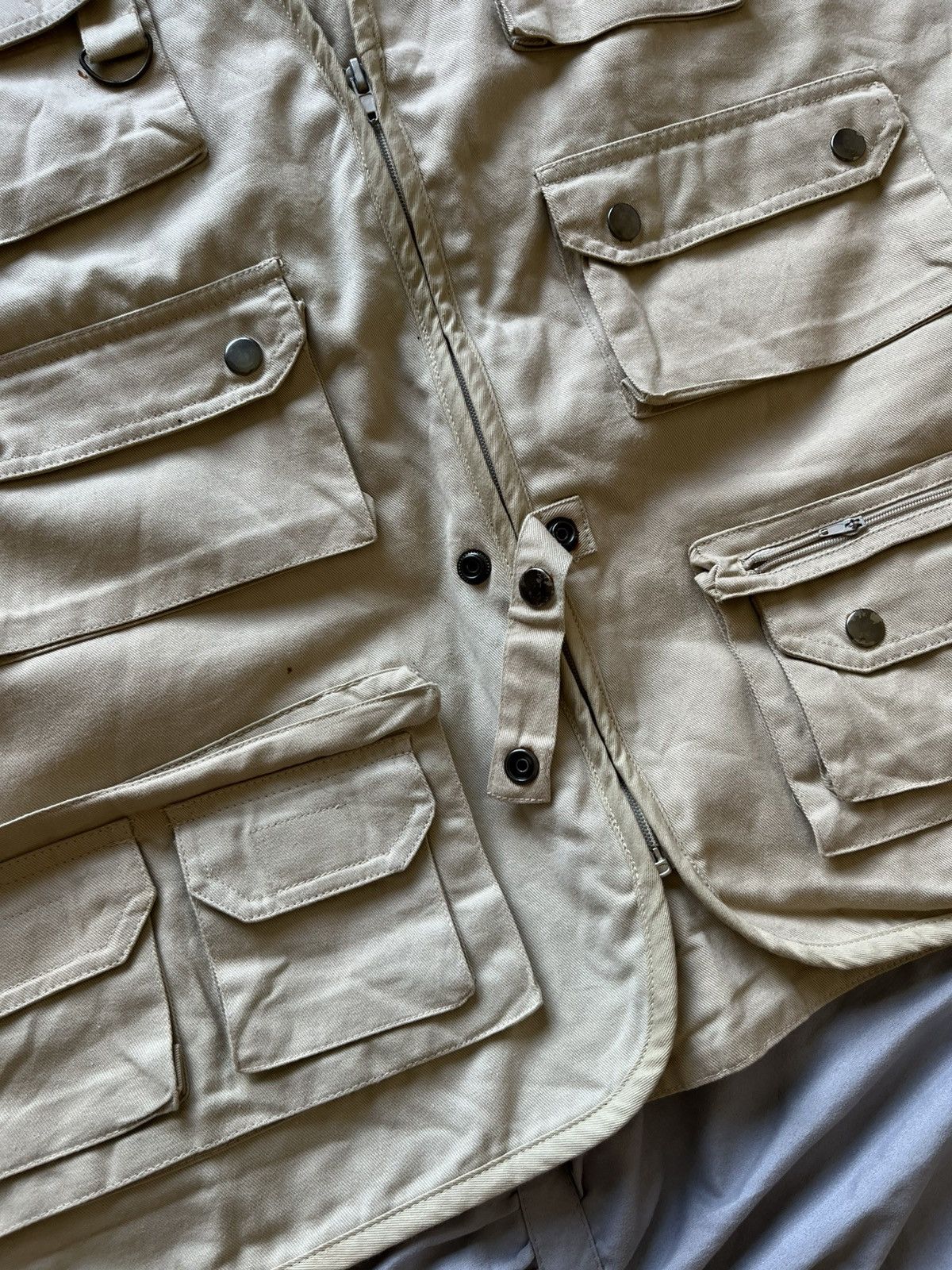 Vintage Vintage Utility Tactical Vest Avant Garde Military Archive Size US XL / EU 56 / 4 - 9 Thumbnail