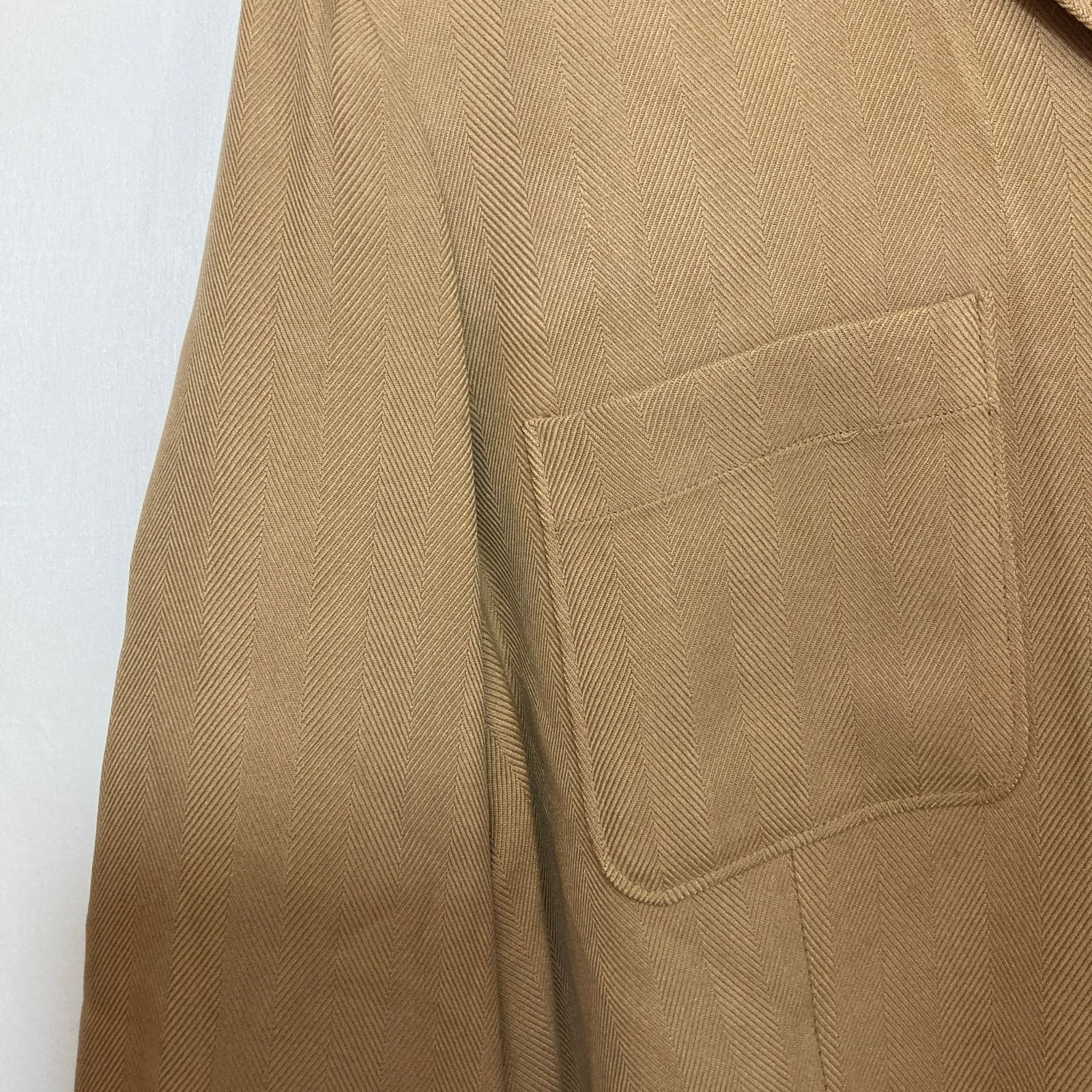 Other Anna and Frank 100% Silk Herringbone Button Shirt Blouse Top Size M / US 6-8 / IT 42-44 - 4 Thumbnail