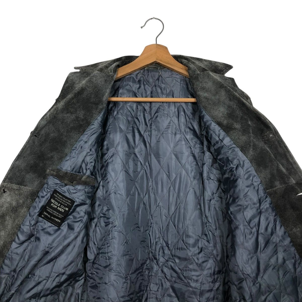 Japanese Brand 🔥VINTAGE GENUINE LEATHER BIKER JACKET NICOLE ISSEY MIYAKE Size US M / EU 48-50 / 2 - 16 Thumbnail