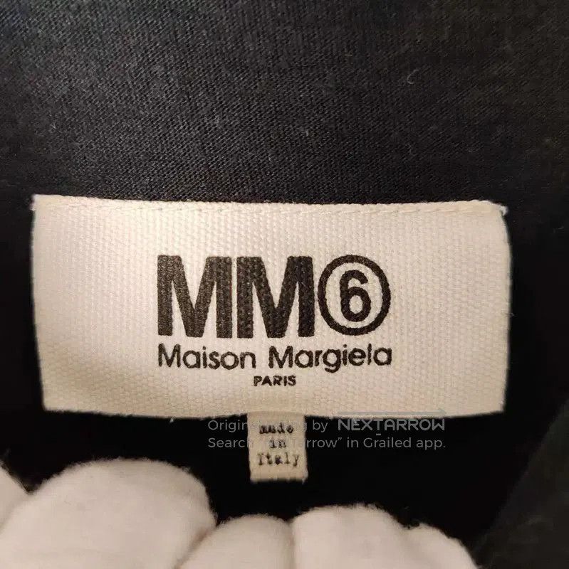 Maison Margiela Maison Margiela Black Cotton Long Sleeve Dress . Size XS / US 0-2 / IT 36-38 - 3 Thumbnail