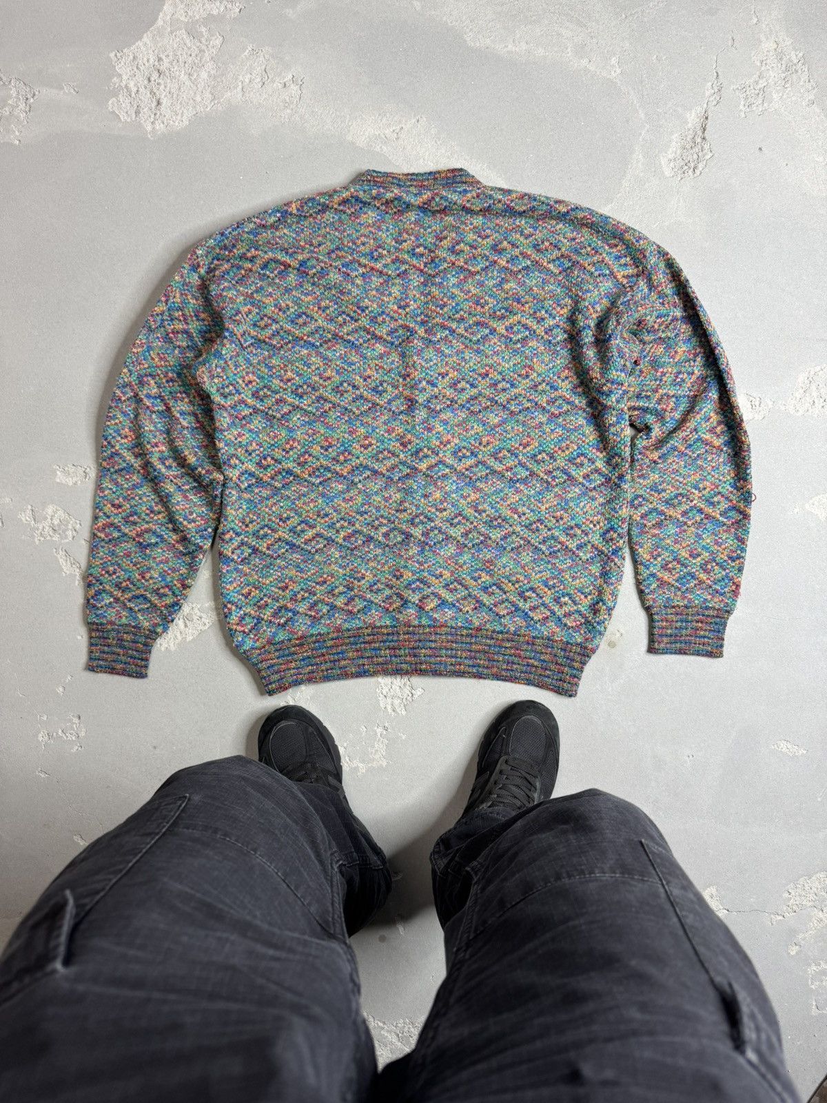 Missoni × Vintage Vintage Missoni Uomo Wool Knitted Sweater Size US M / EU 48-50 / 2 - 2 Thumbnail