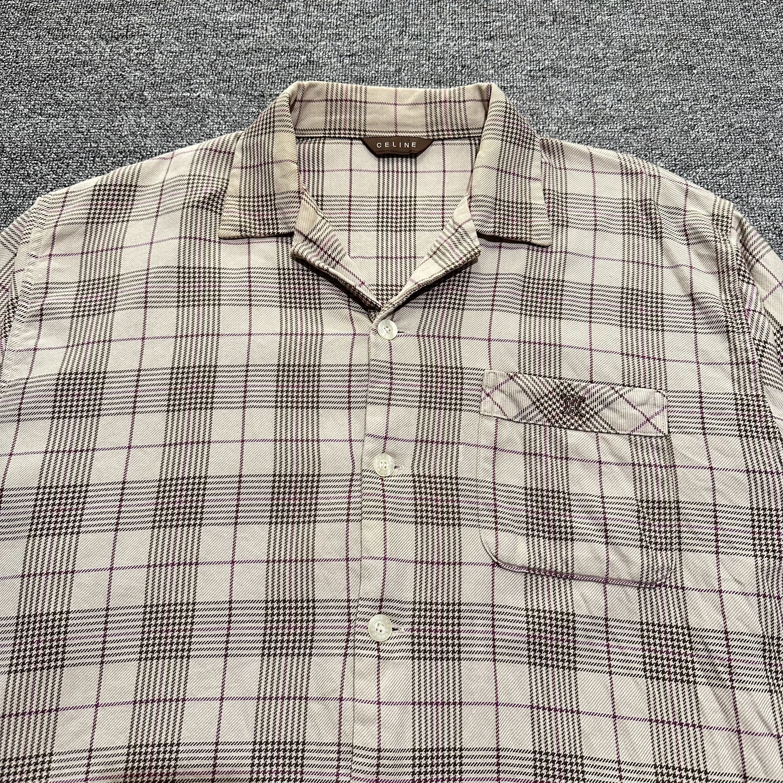 Celine Celine Button Ups Shirts Size US XL / EU 56 / 4 - 2 Thumbnail