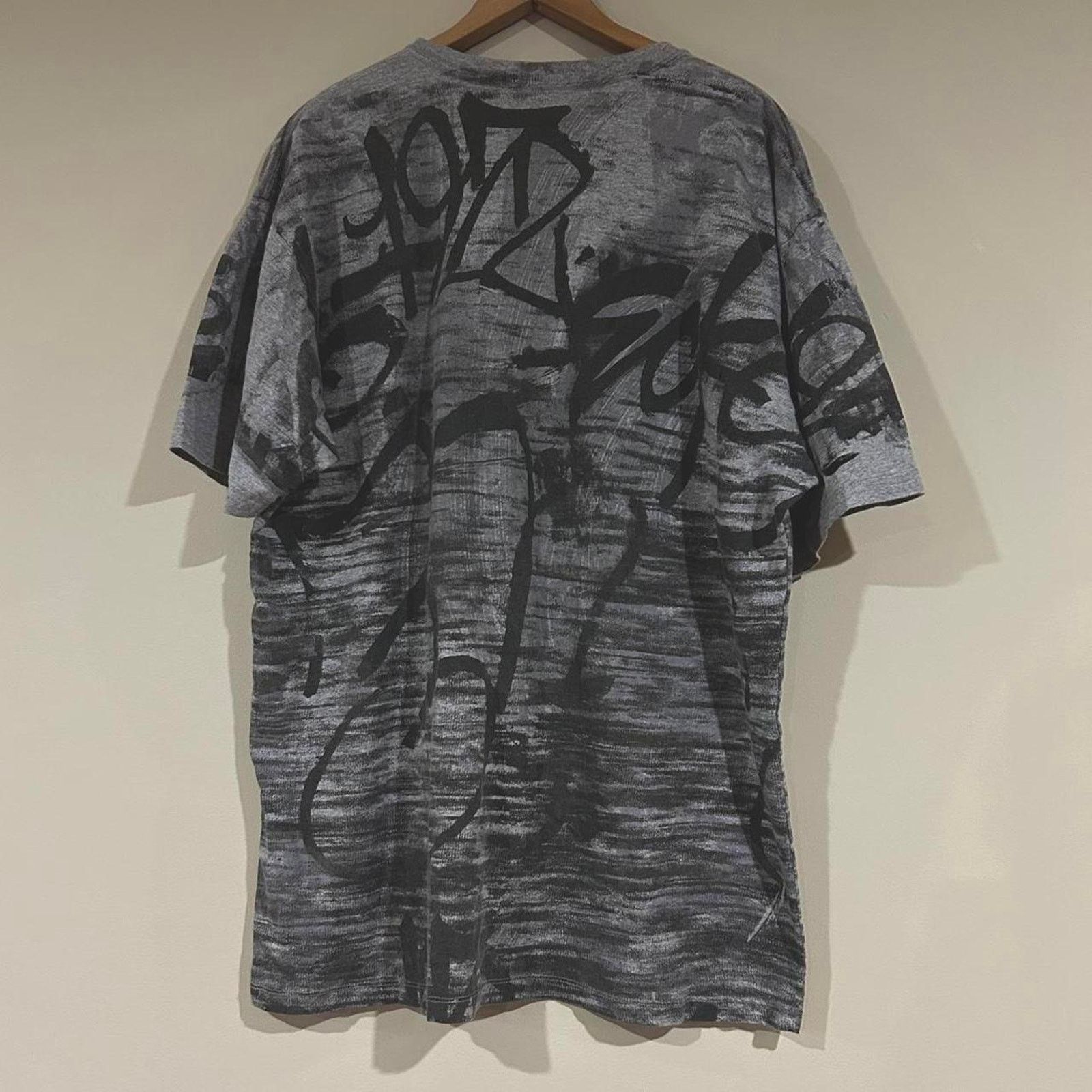 Ecko Unltd. Y2K Ecko Unltd Graffiti V Neck Tee Shirt Size US XXL / EU 58 / 5 - 2 Thumbnail