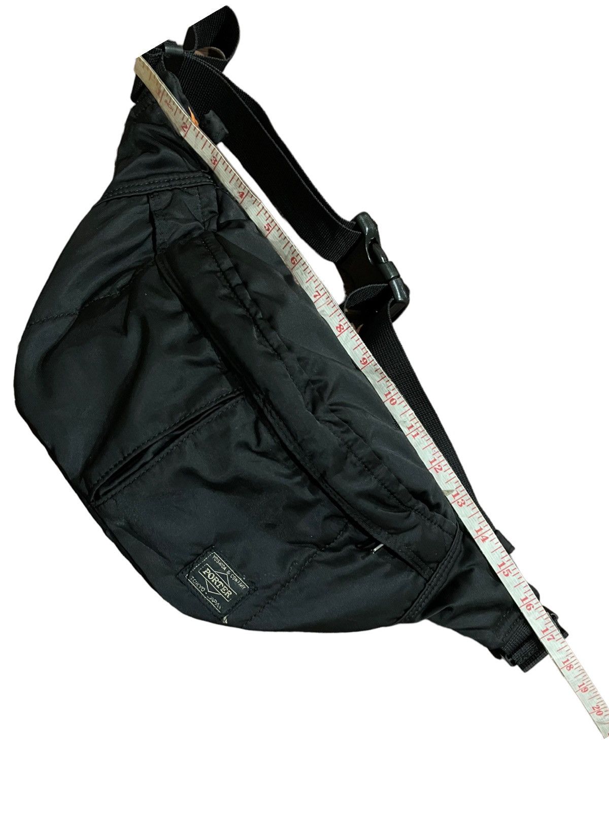 Japanese Brand Vintage 2 in 1 Porter Japan Waist & Shoulder Bag Sz 16" x 7" Size ONE SIZE - 20 Thumbnail
