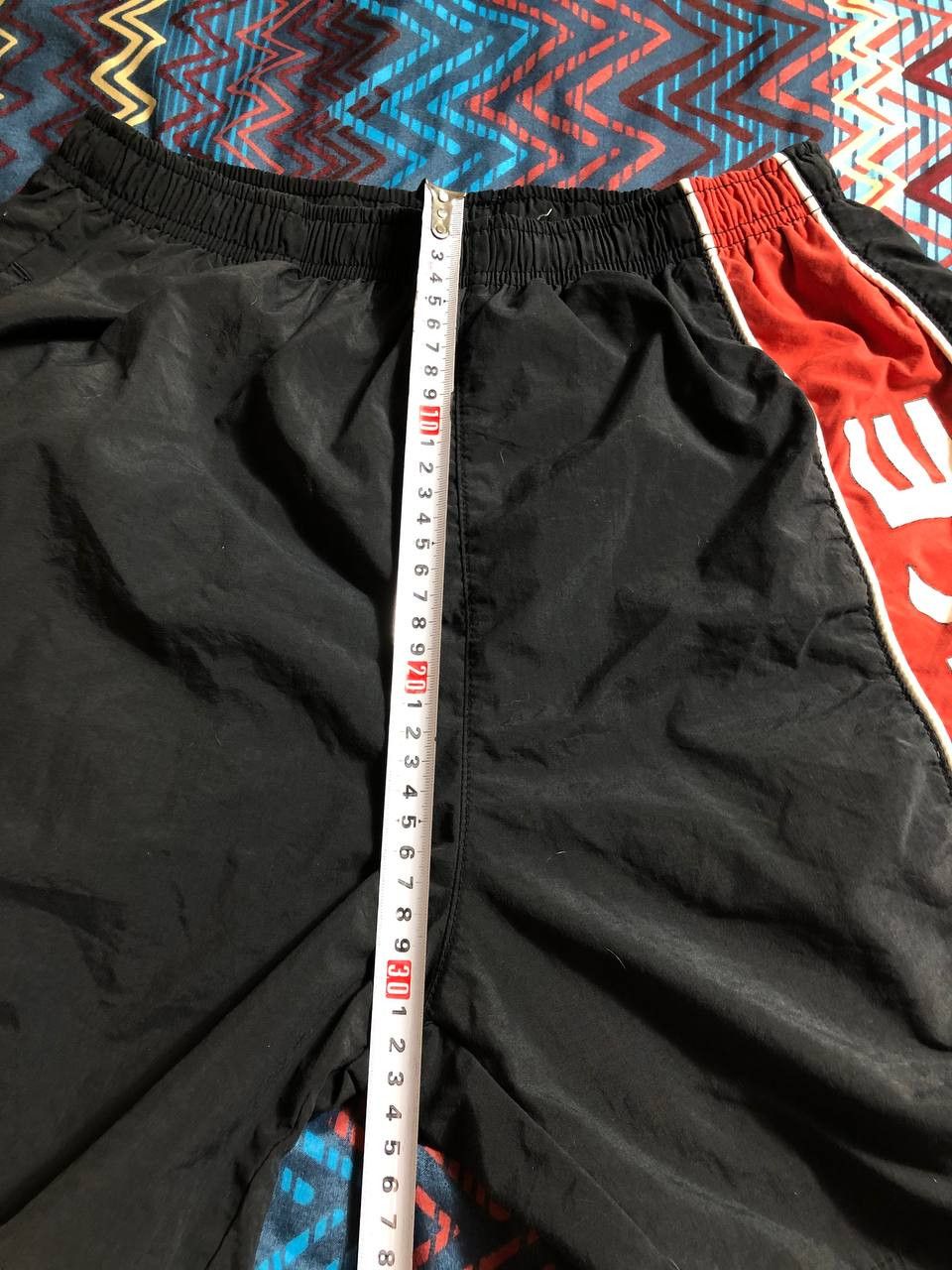 Nike × Vintage 90’s Vintage Nike satin shorts swoosh by nike Size US 30 / EU 46 - 11 Thumbnail
