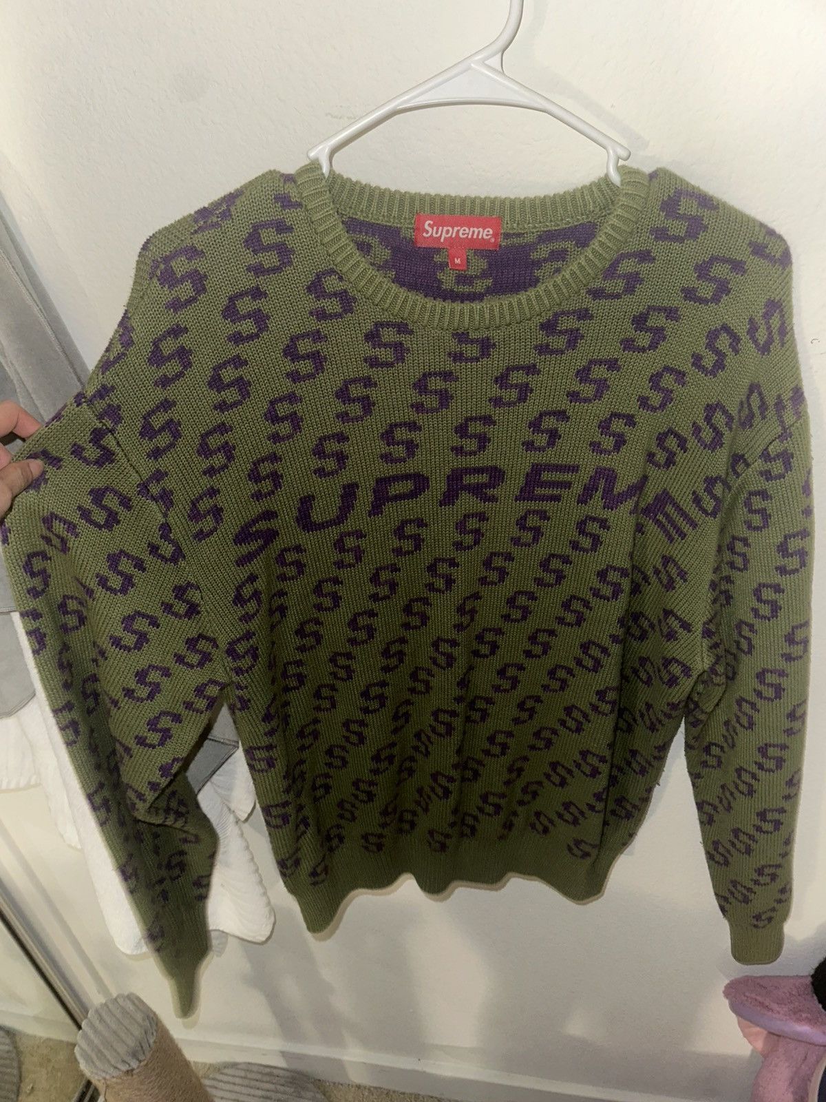 Supreme Supreme S Repeat Sweater Size US M / EU 48-50 / 2 - 2 Thumbnail
