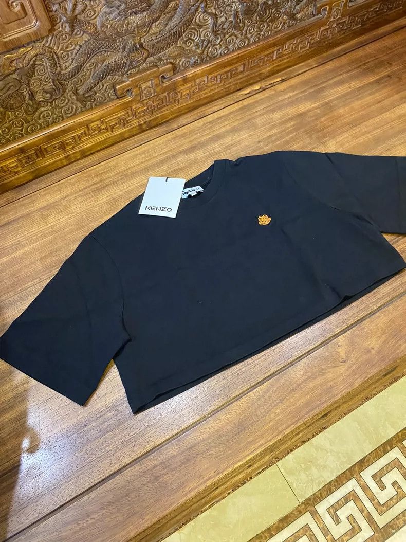 Kenzo KENZO Embroidered tiger head short sleeves Size L / US 10 / IT 46 - 2 Thumbnail