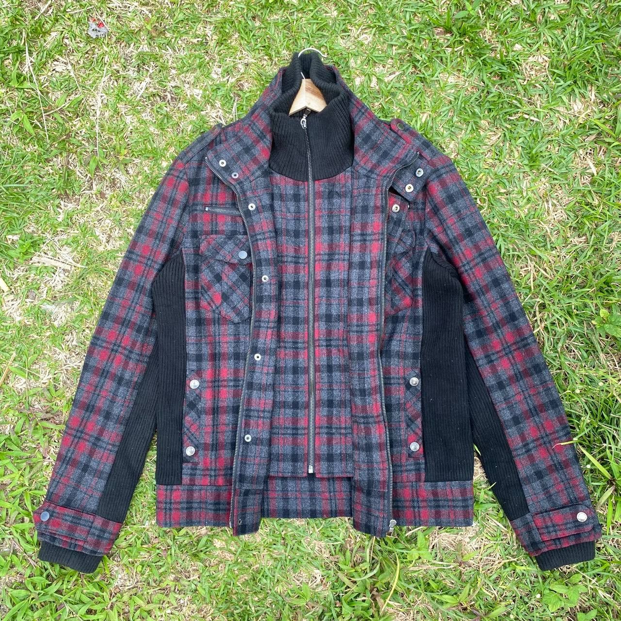 If Six Was Nine × Japanese Brand × semanticdesign Vintage Semantic Design Zipper Jacket ifsixwasnine LGB Style Size US L / EU 52-54 / 3 - 2 Thumbnail