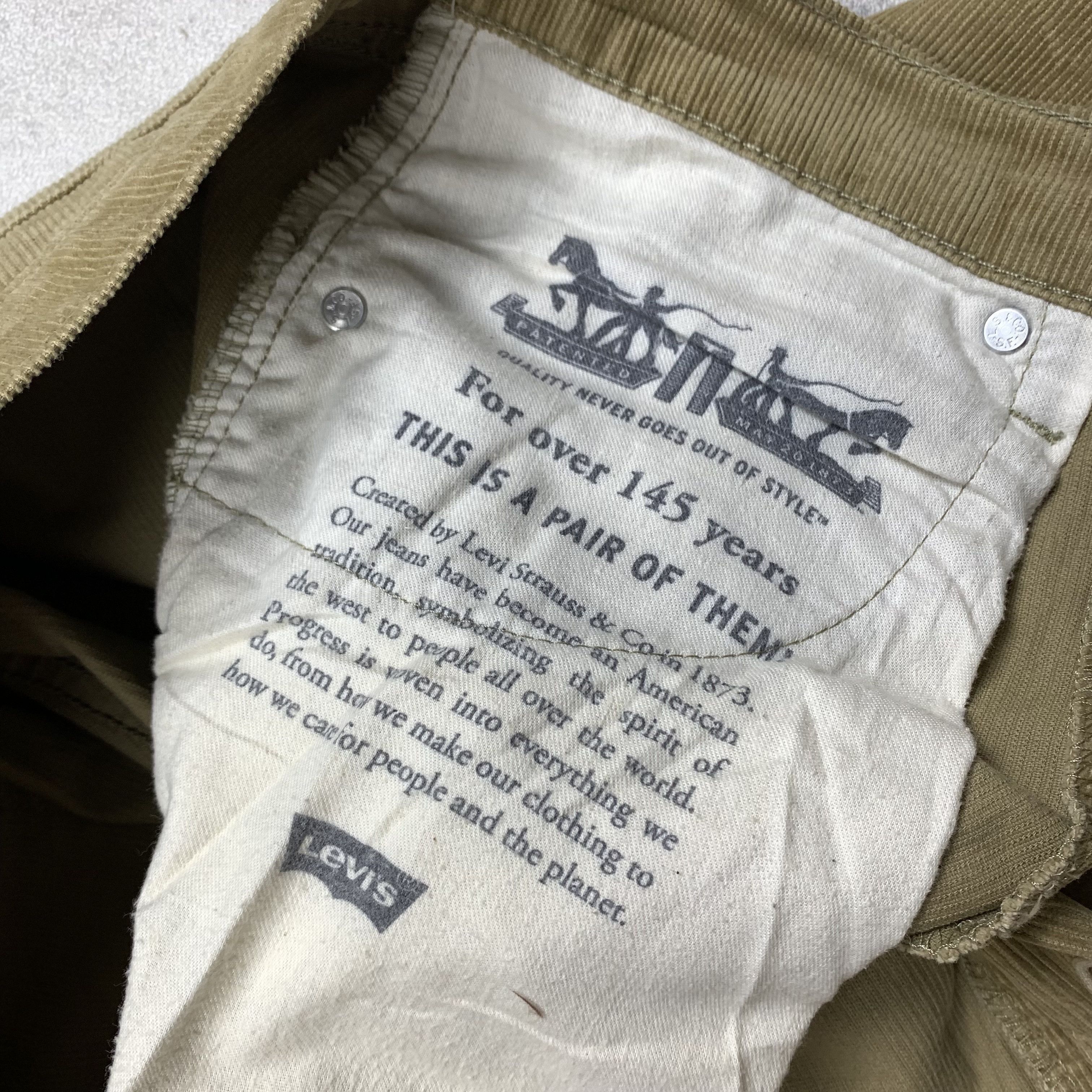 Levi's Levi's Corduroy Ankle Pants Size US 31 - 5 Thumbnail
