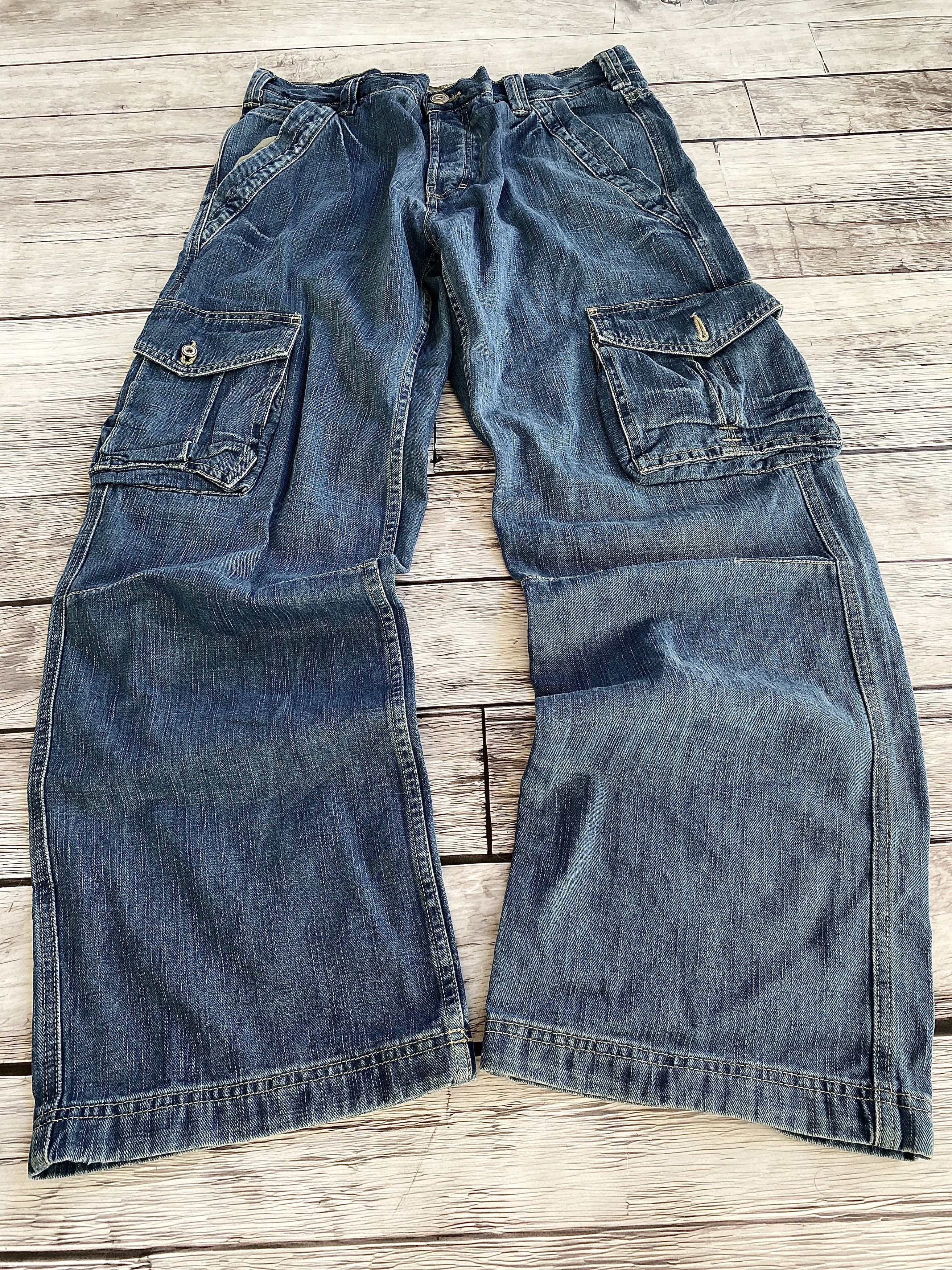 Hysteric Glamour × Japanese Brand Vintage Rick Owens Junya Watanabe Style Distressed Jeans Size US 32 / EU 48 - 2 Thumbnail