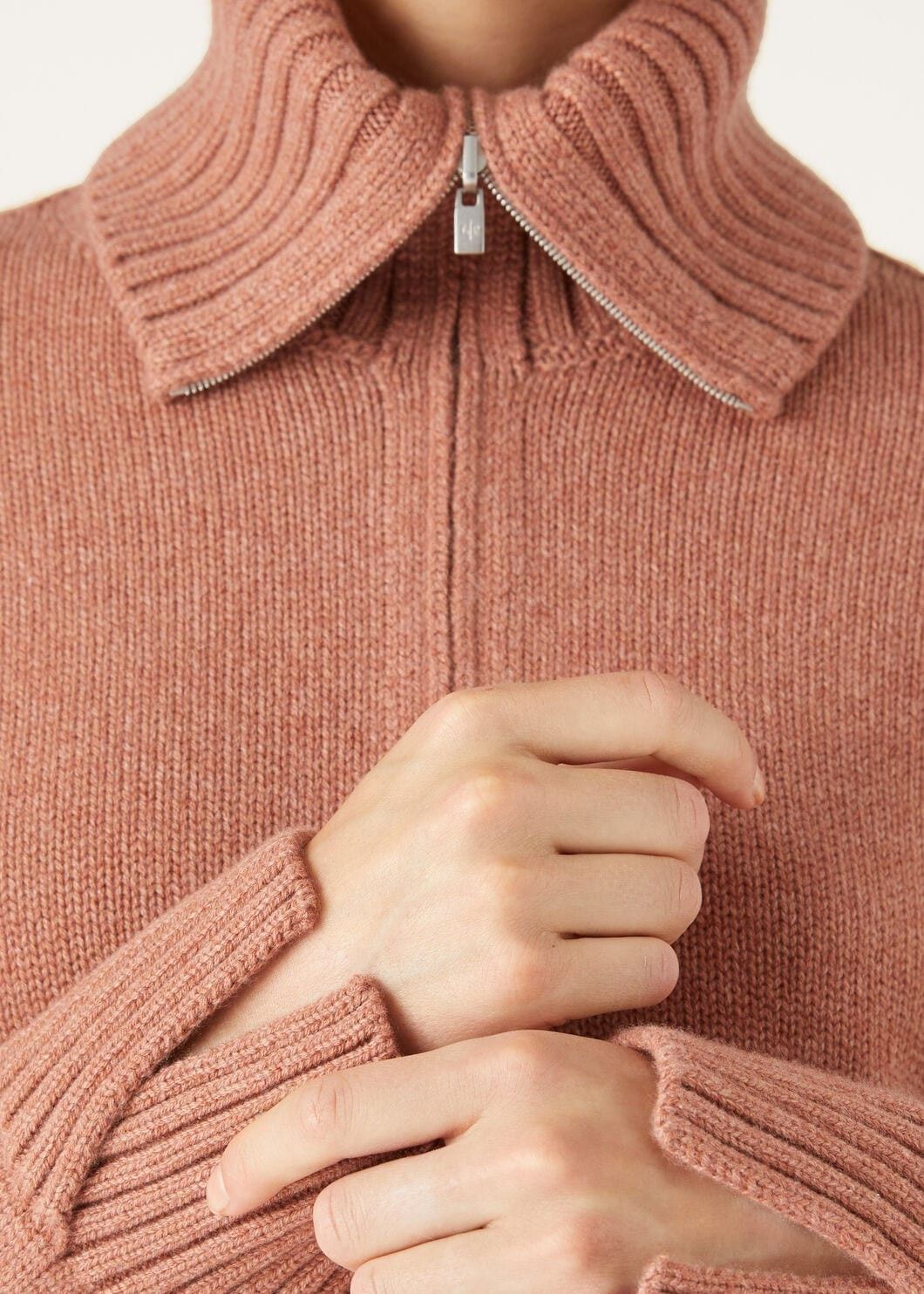 Loro Piana o1w1db10825 FAN3805 Parksville Sweater in Brown Size M / US 6-8 / IT 42-44 - 3 Thumbnail