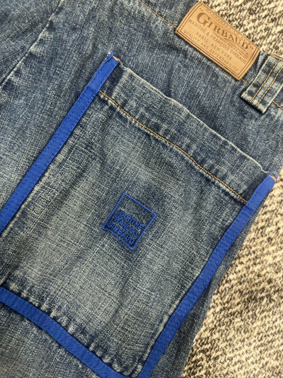 If Six Was Nine × JNCO × Marithe + Francois Girbaud Baggy Jeans MFG Denim Wide Loose Y2k Streetwear Jnco Size US 38 / EU 54 - 13 Thumbnail