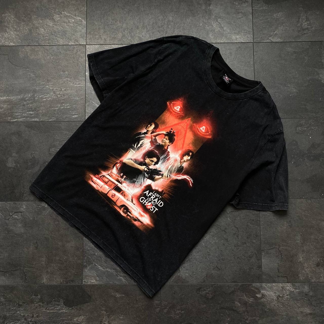 Vintage Rare big logo ghostbusters tee shirt Size US XXL / EU 58 / 5 - 1 Thumbnail