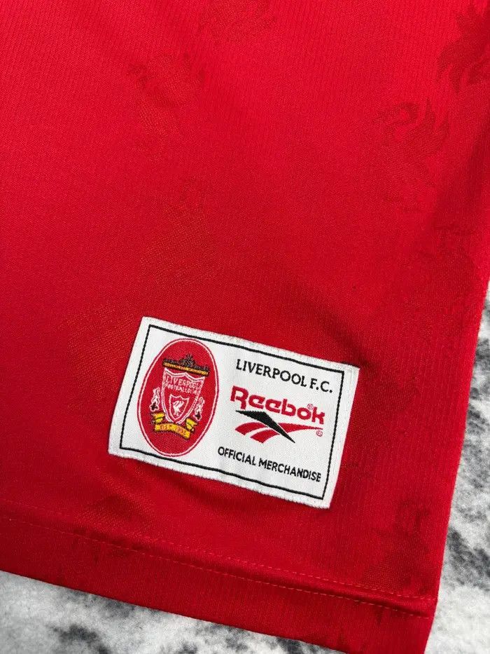 Reebok Vintage Reebok Liverpool 1996 1998 Home Shirt Soccer Jersey Size US M / EU 48-50 / 2 - 2 Thumbnail
