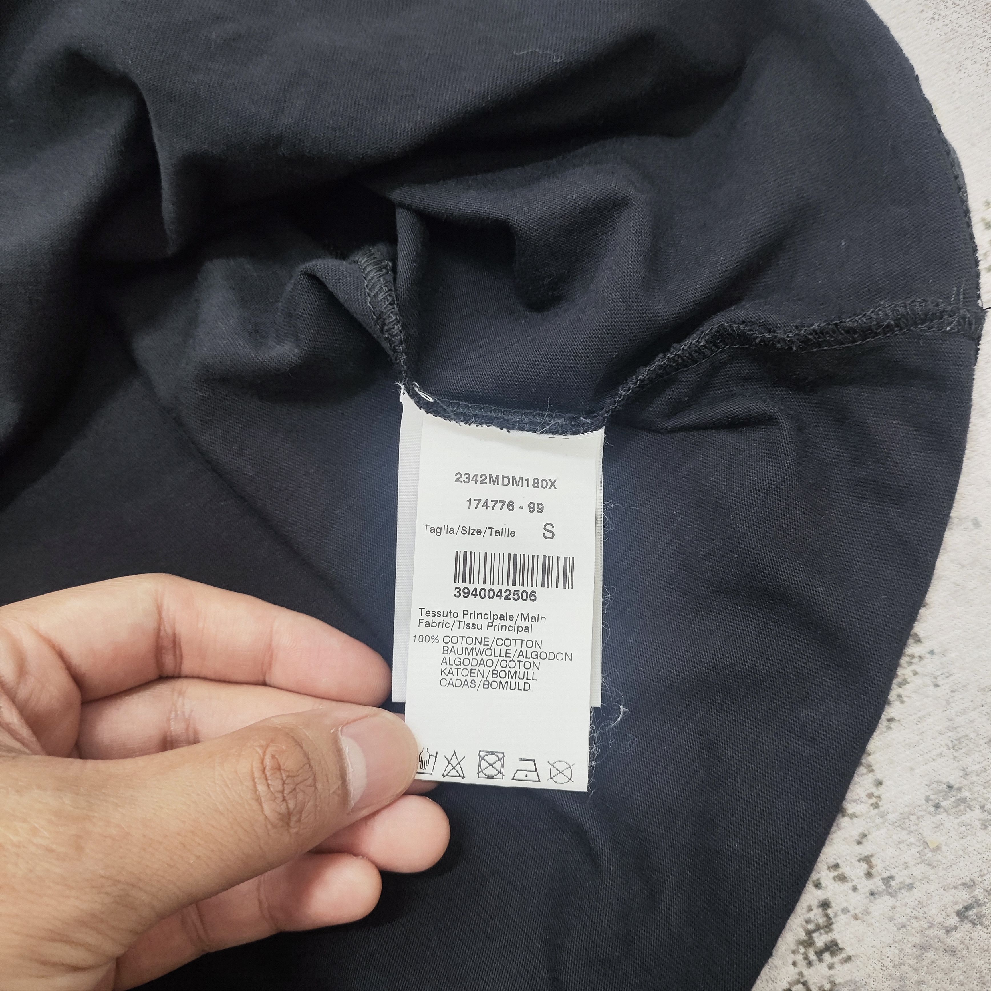 MSGM Long sleeve T-shirt/S/Cotton/Black/Rhinestone Size US S / EU 44-46 / 1 - 3 Thumbnail