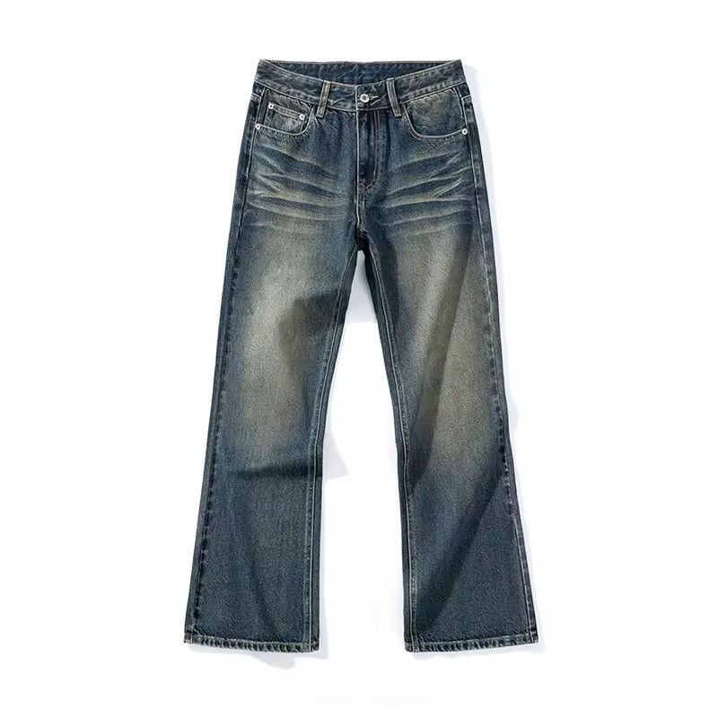 Jean Bootcut Y2k Retro Style Washed Blue Jeans Pants Size US 32 / EU 48 - 4 Thumbnail