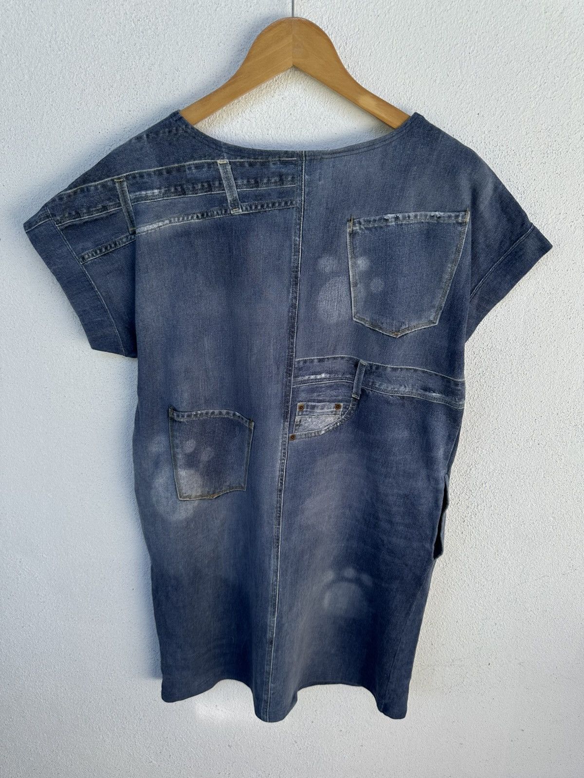 Issey Miyake Issey Miyake Tsumori Chisato Cats Pockets Jeans Dress Size M / US 6-8 / IT 42-44 - 7 Thumbnail