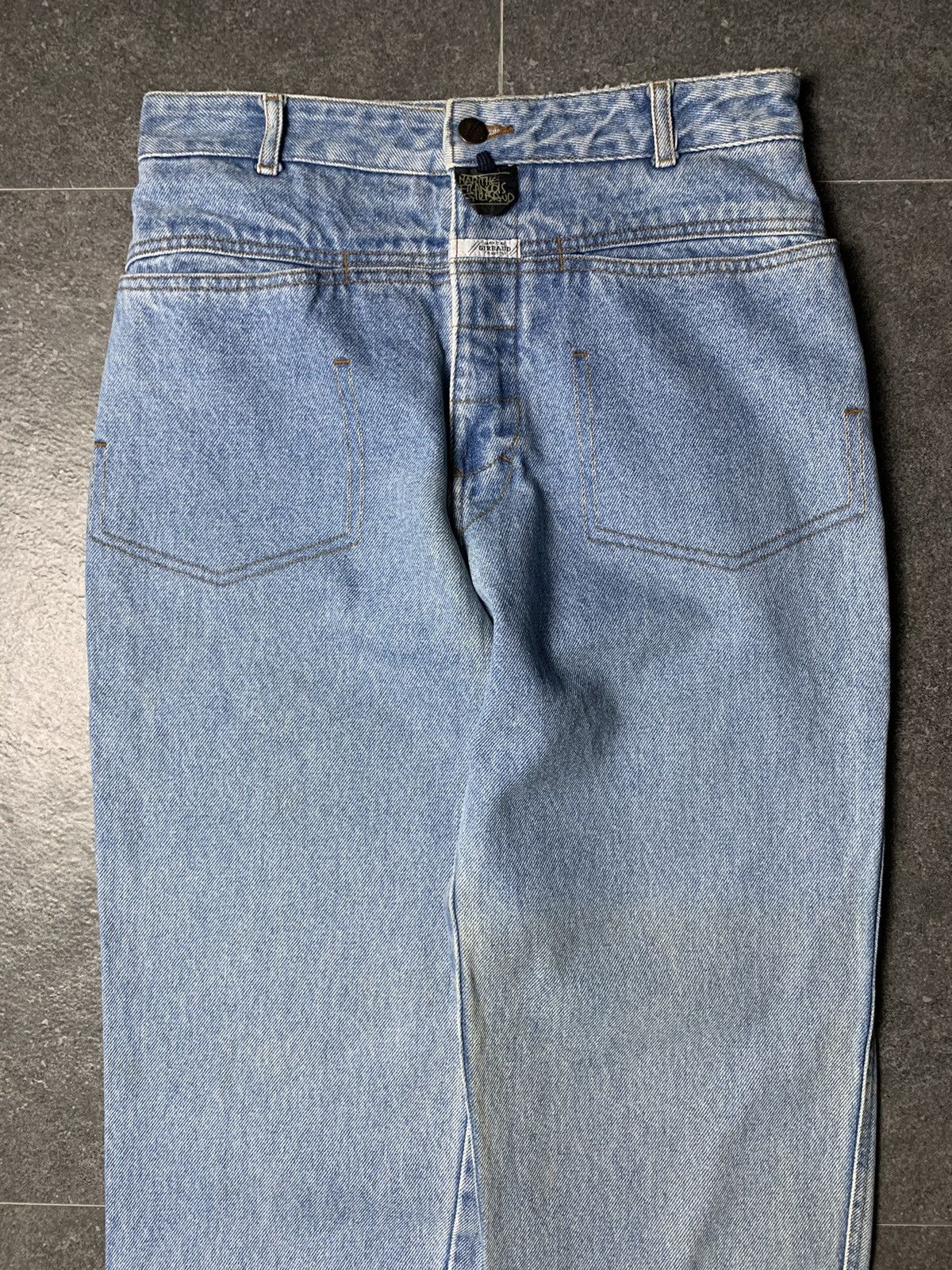 Marithe + Francois Girbaud 2000s Marithe Francois Girbaud Blue Jeans Size US 27 - 3 Thumbnail
