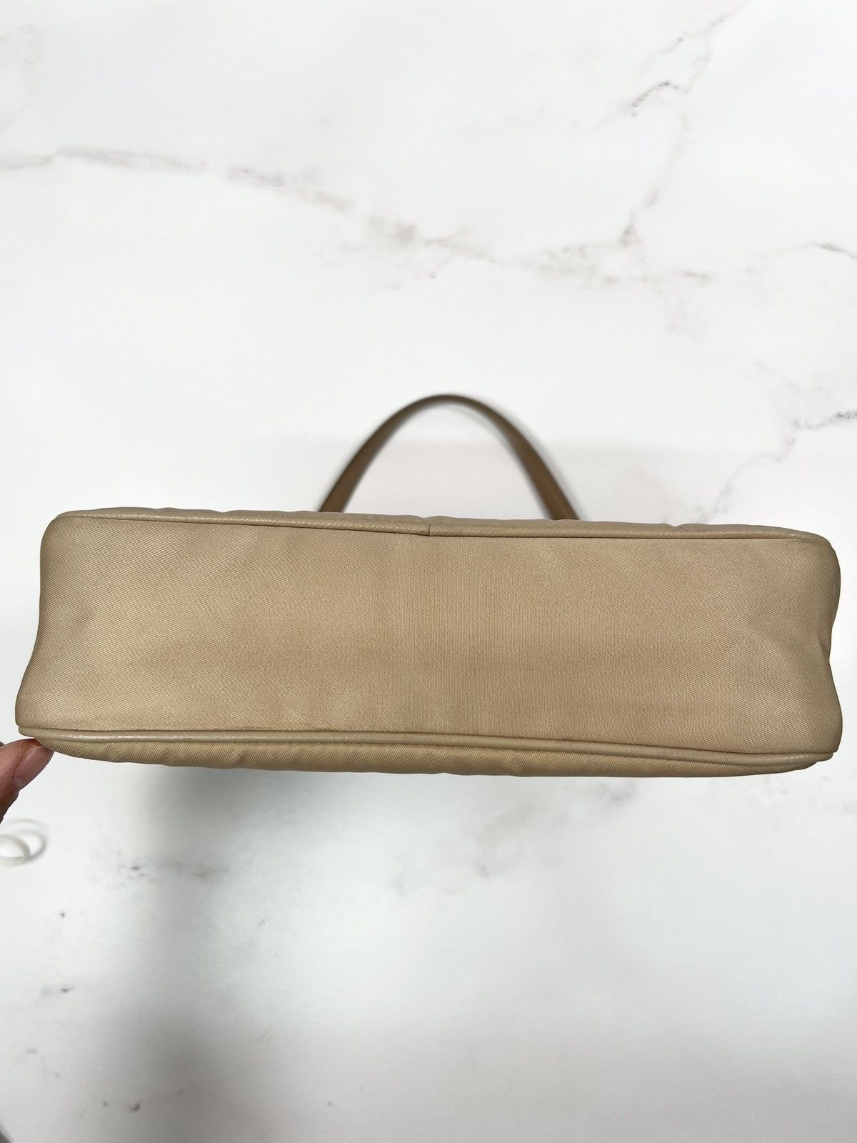 Prada Prada Re-edition 2005 Re-nylon Mini Nude Shoulder Bag Purse Size ONE SIZE - 4 Thumbnail