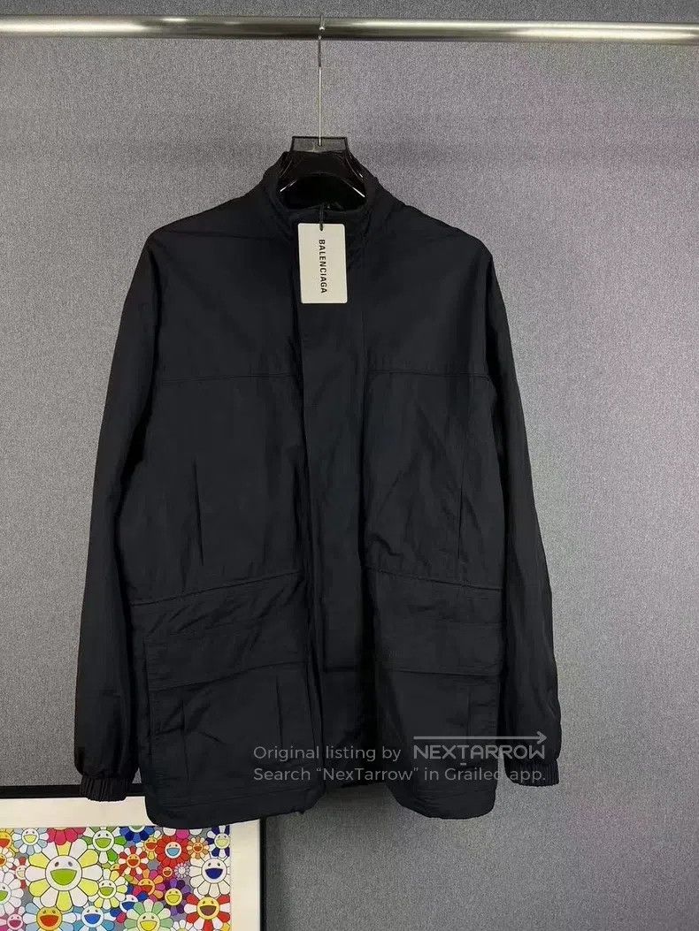 Balenciaga Balenciaga Embroidered letter logo zipper jacket Size US S / EU 44-46 / 1 - 1 Thumbnail