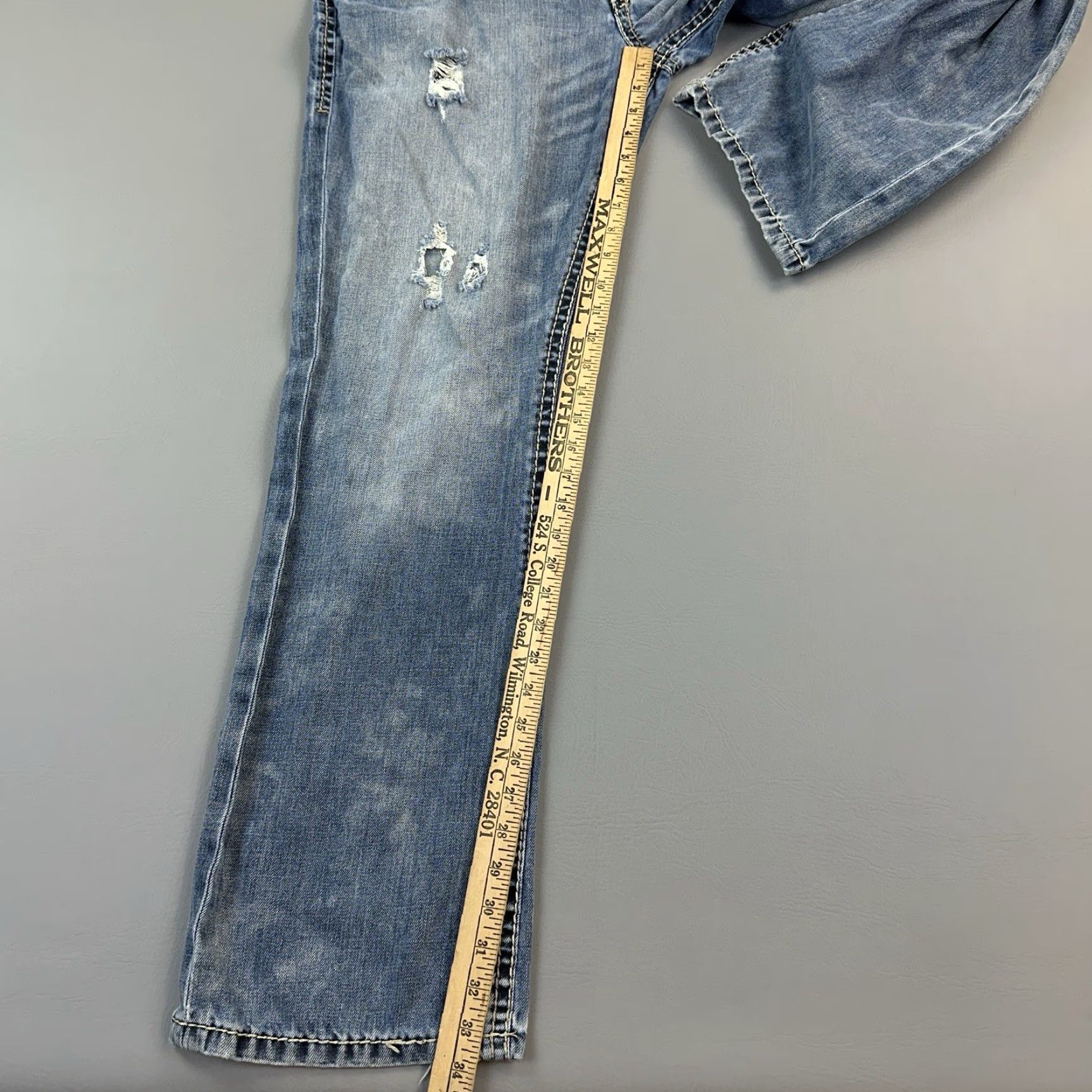 Express VINTAGE Express Jeans Mens 36x34 Kingston Classic Bootcut Pocket Flap Y2K Size US 36 / EU 52 - 2 Thumbnail