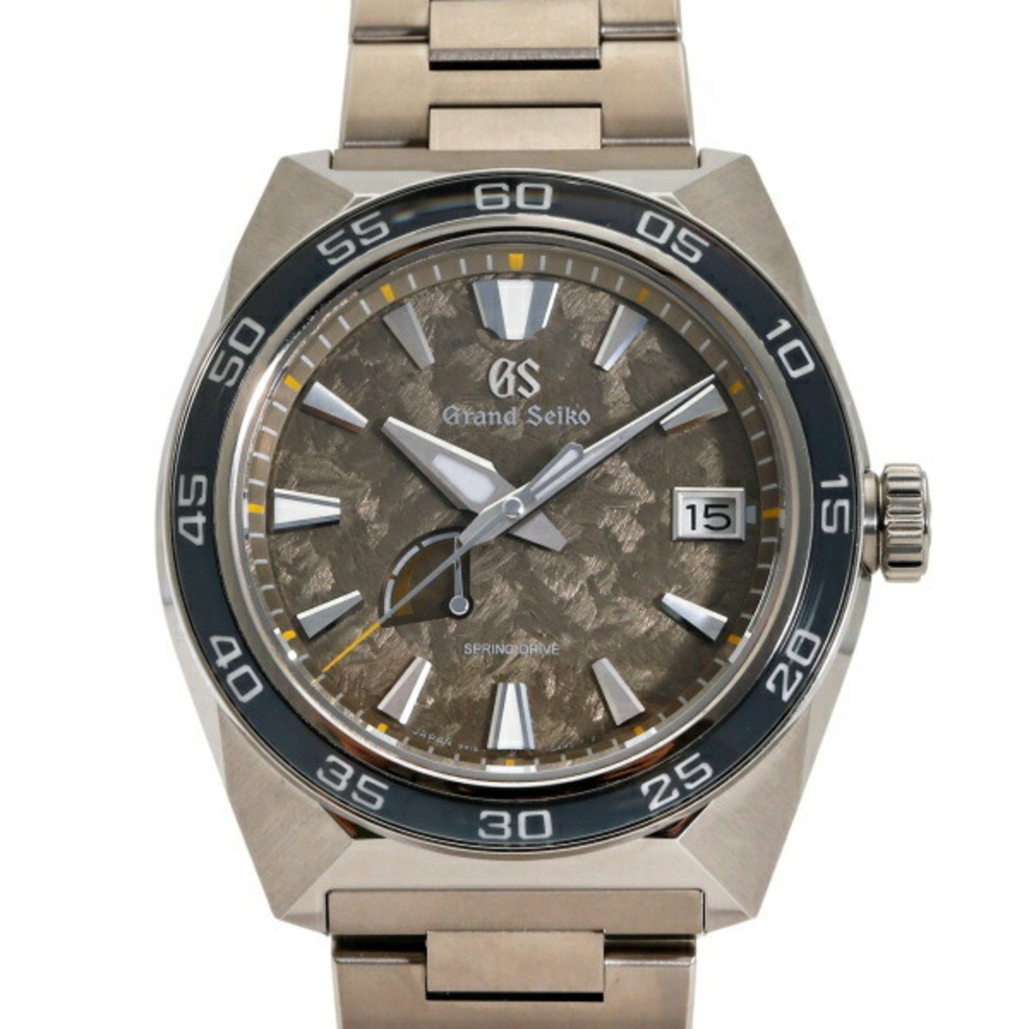 Grand Seiko Sports Collection Spring Drive 20th Anniversary Limited Edition 500 SBG03 Brown Dial Men's Watch __