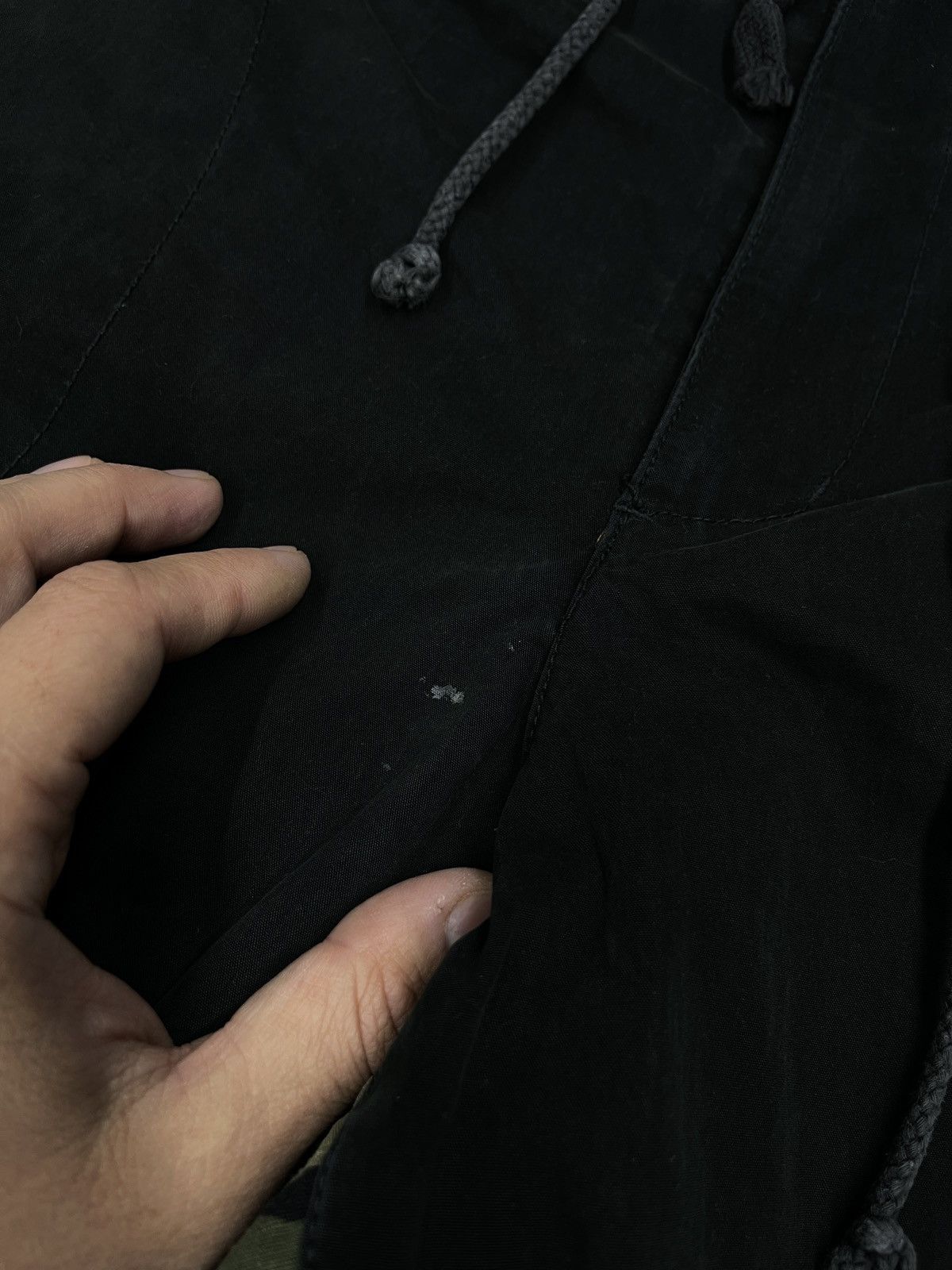 Ringspun Vintage Ringspun Nylon Military Pants Black Japanese Style Size US 33 - 20 Thumbnail