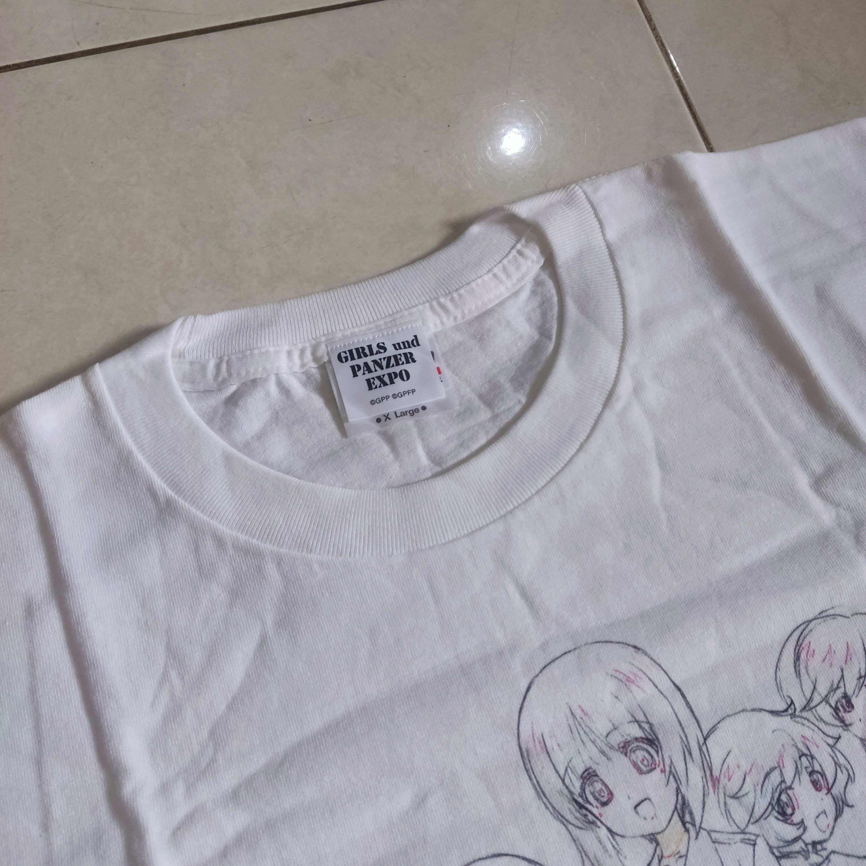 Anime Anime, Girl Und Panzer Silhouette. Size US L / EU 52-54 / 3 - 3 Thumbnail