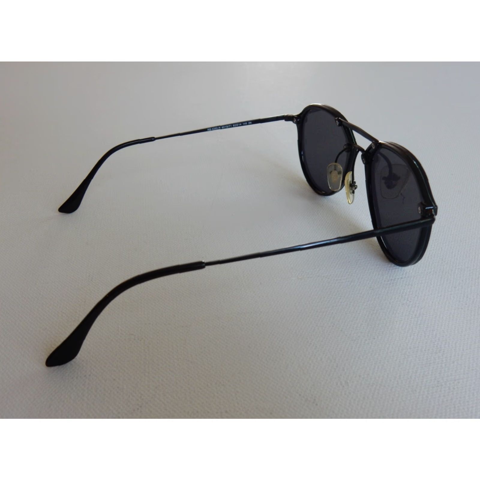 Vintage Ray-Ban Aviator Sunglasses Unisex Adults Black 62mm 14mm 145mm Model 4292 601S/71 Size ONE SIZE - 3 Thumbnail